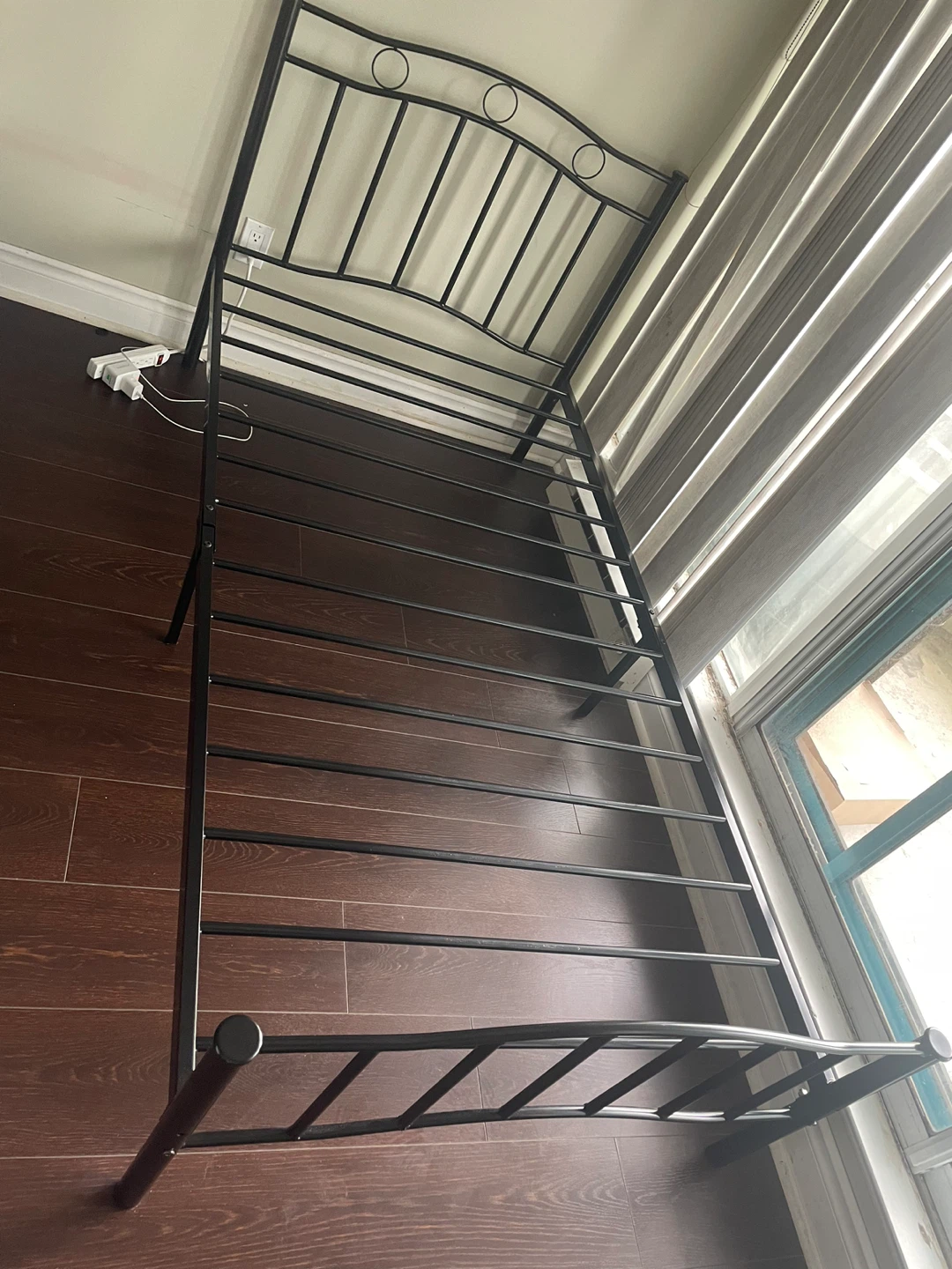 Black Metal Twin Bed Frame