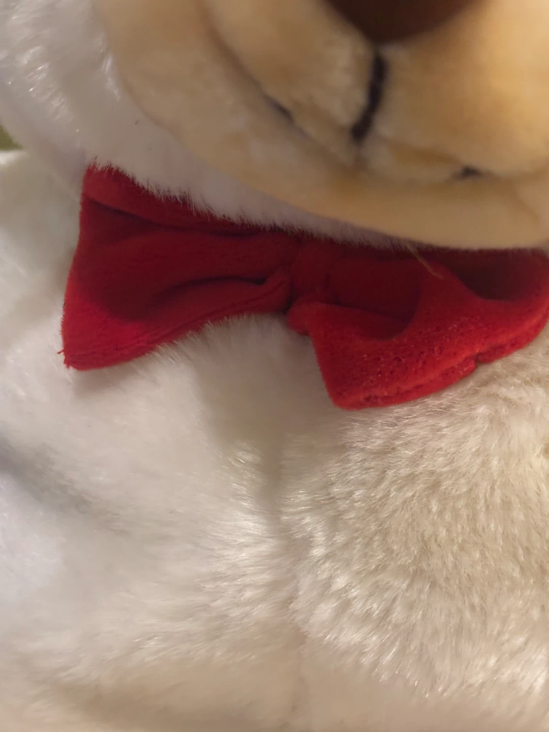 Cream Teddy Bear Plush Toy - photo 3