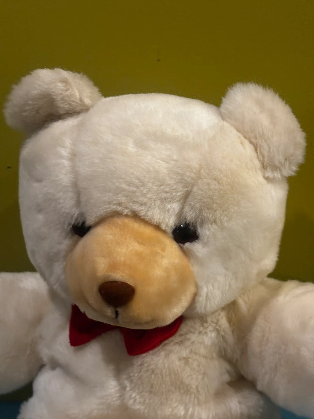 Cream Teddy Bear Plush Toy - photo 2