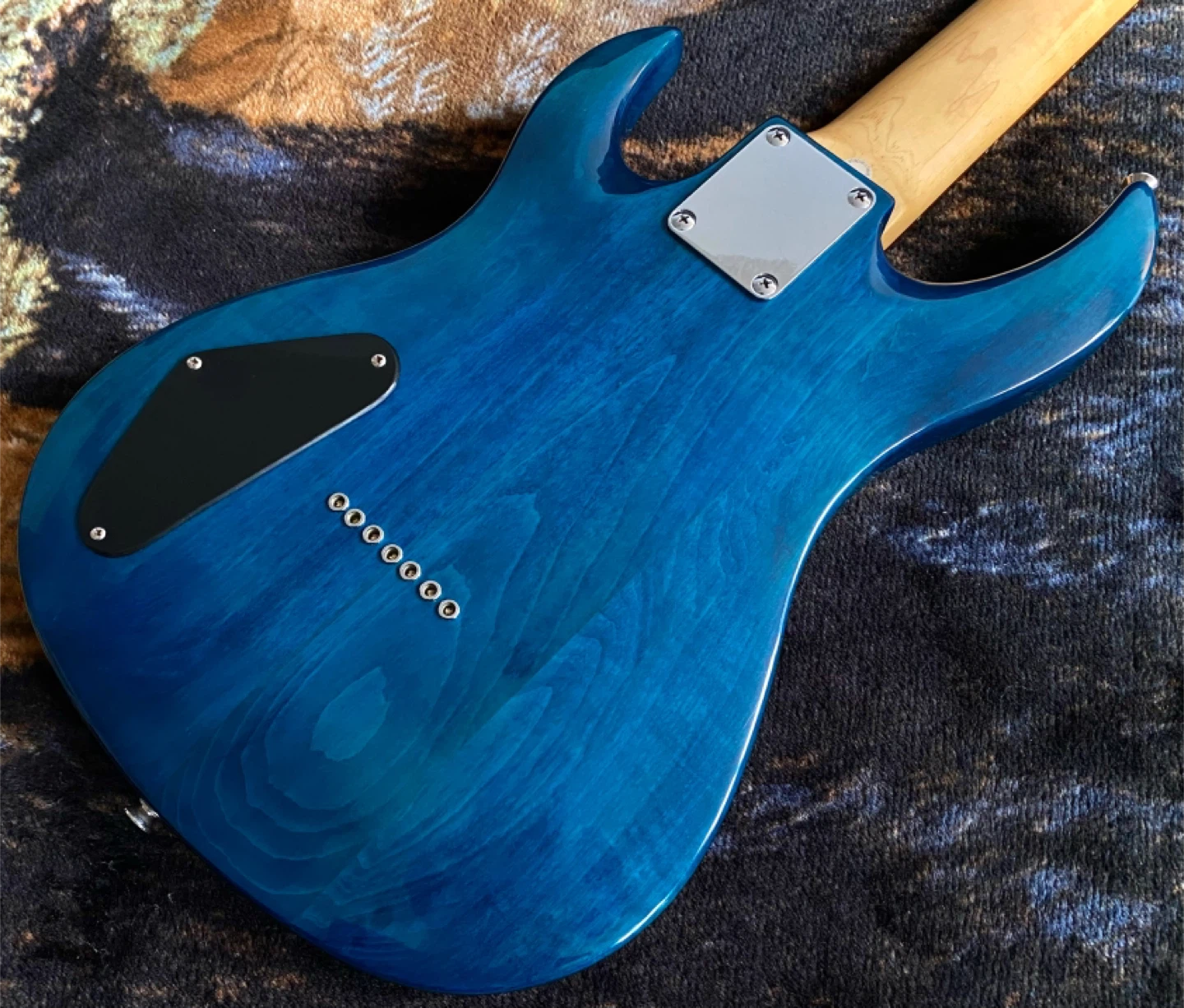 Killer Jay Turser JT-700 7-String ~ Transparent Blue - photo 5