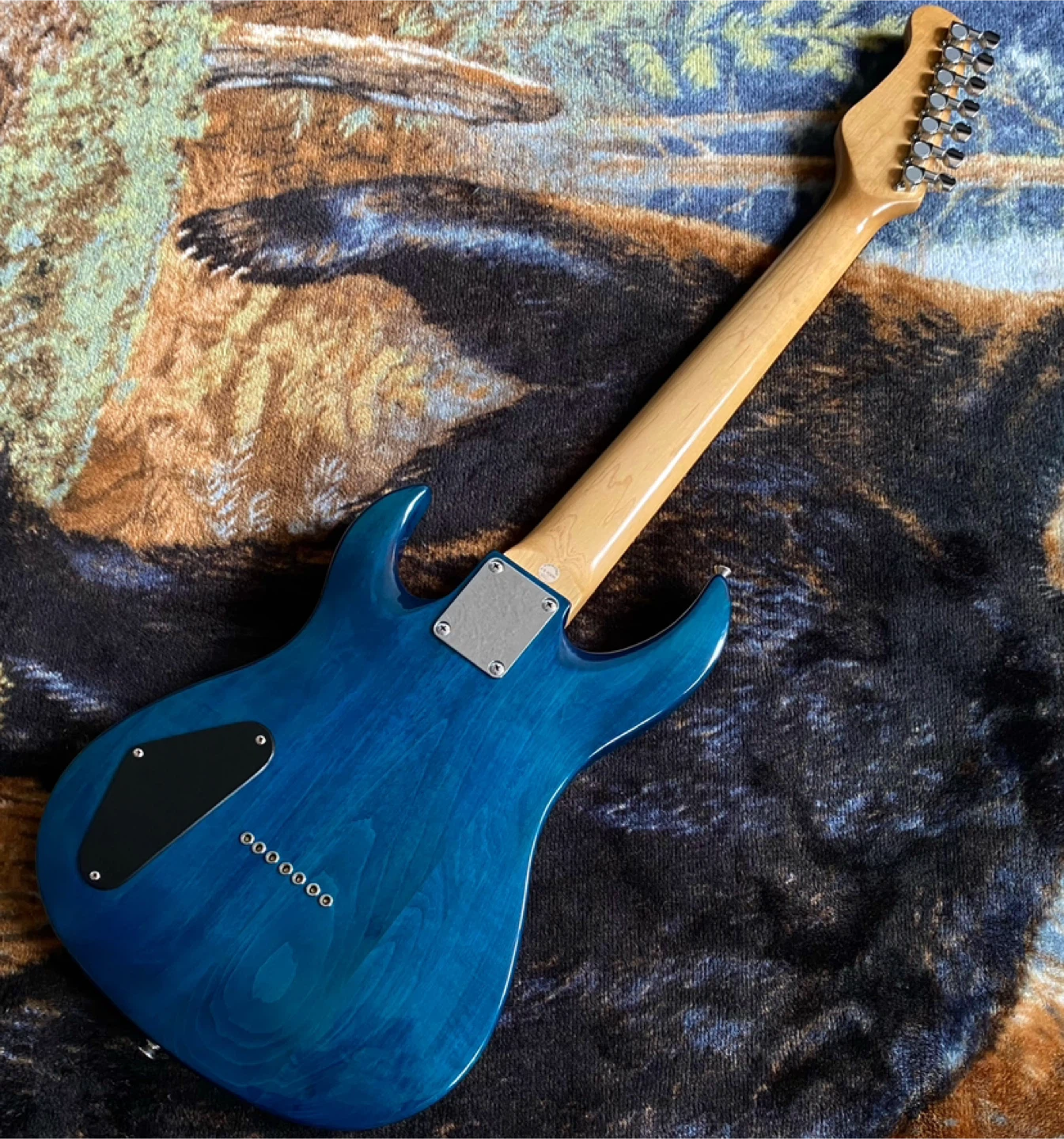 Killer Jay Turser JT-700 7-String ~ Transparent Blue - photo 3