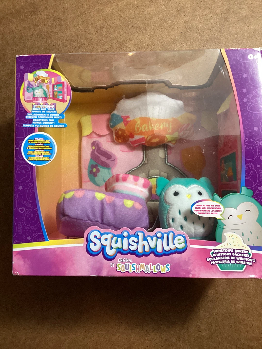 Squishville by Squishmallows Winston's Bakery Playset