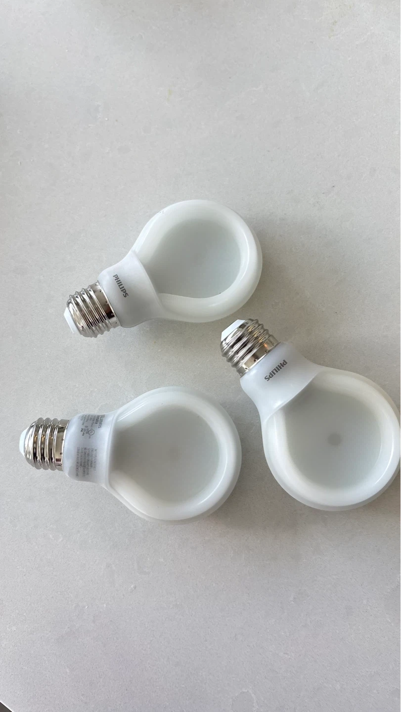 Philips LED Light Bulbs - 3 Pack