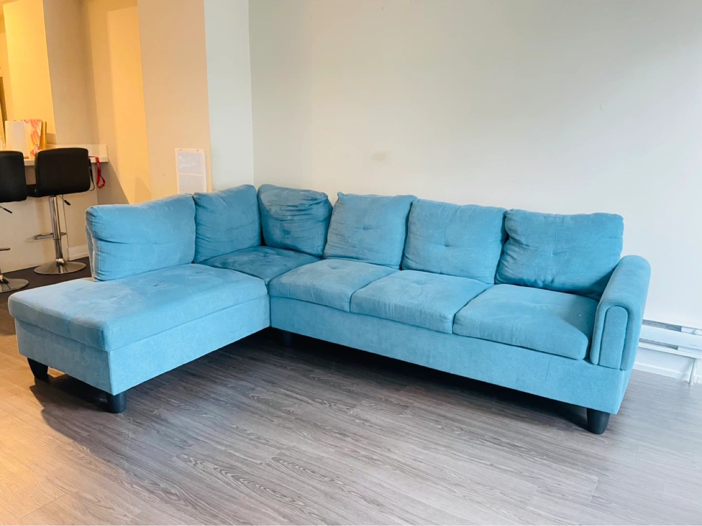 Blue Sectional Sofa