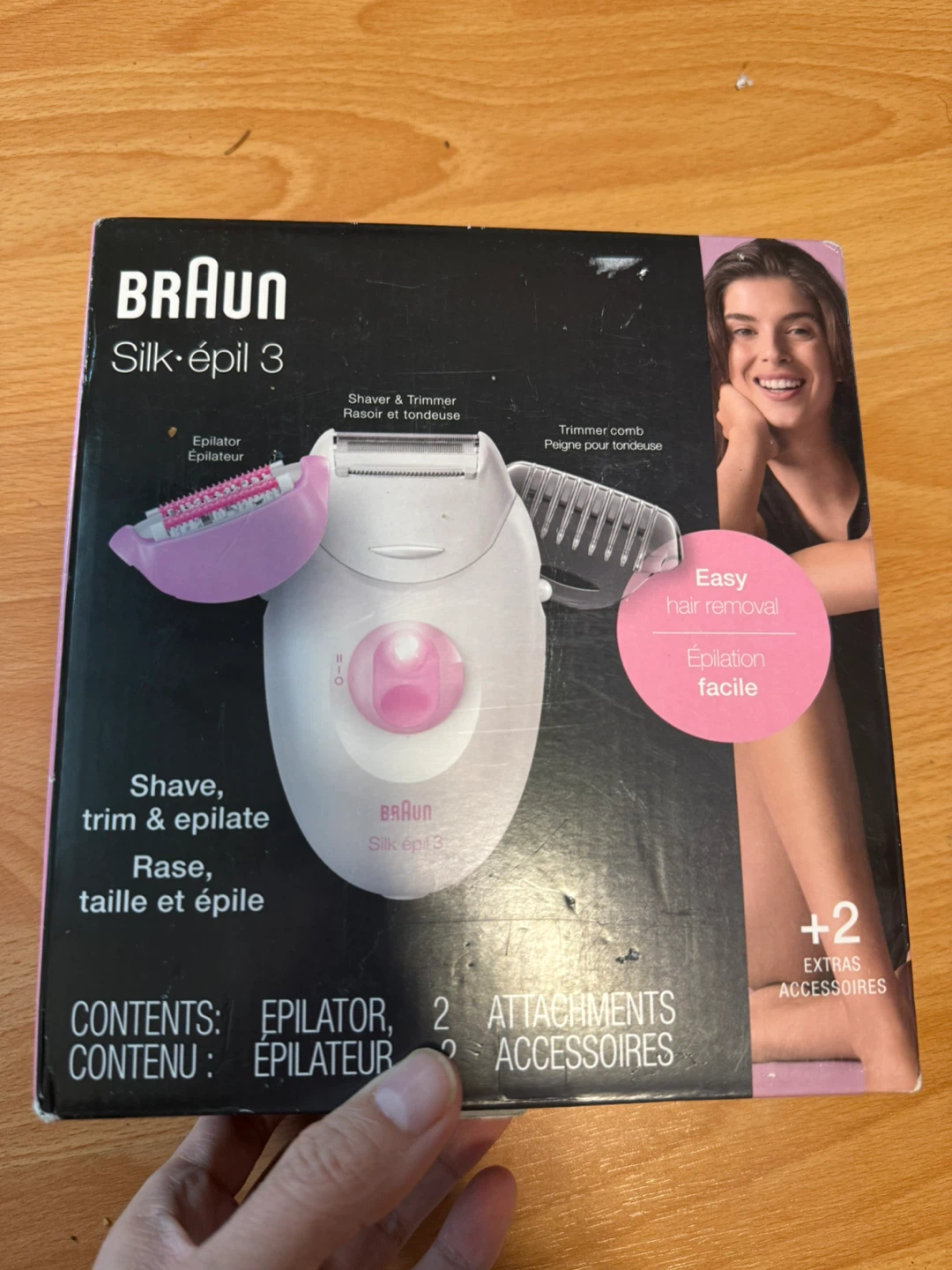 Braun Silk-épil 3 Epilator with Attachments - photo 4