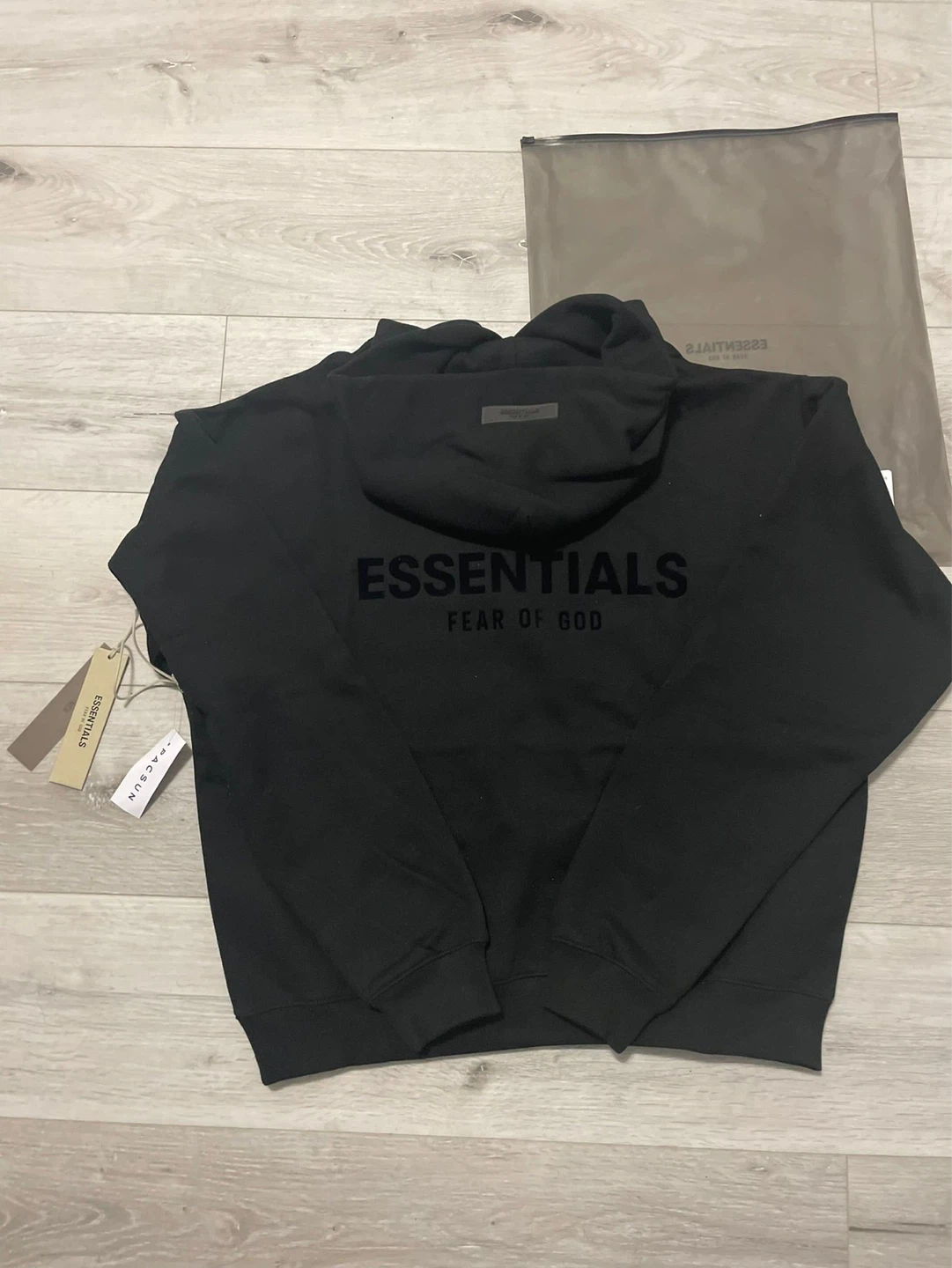 Fear of God Essentials Hoodie Black - photo 2