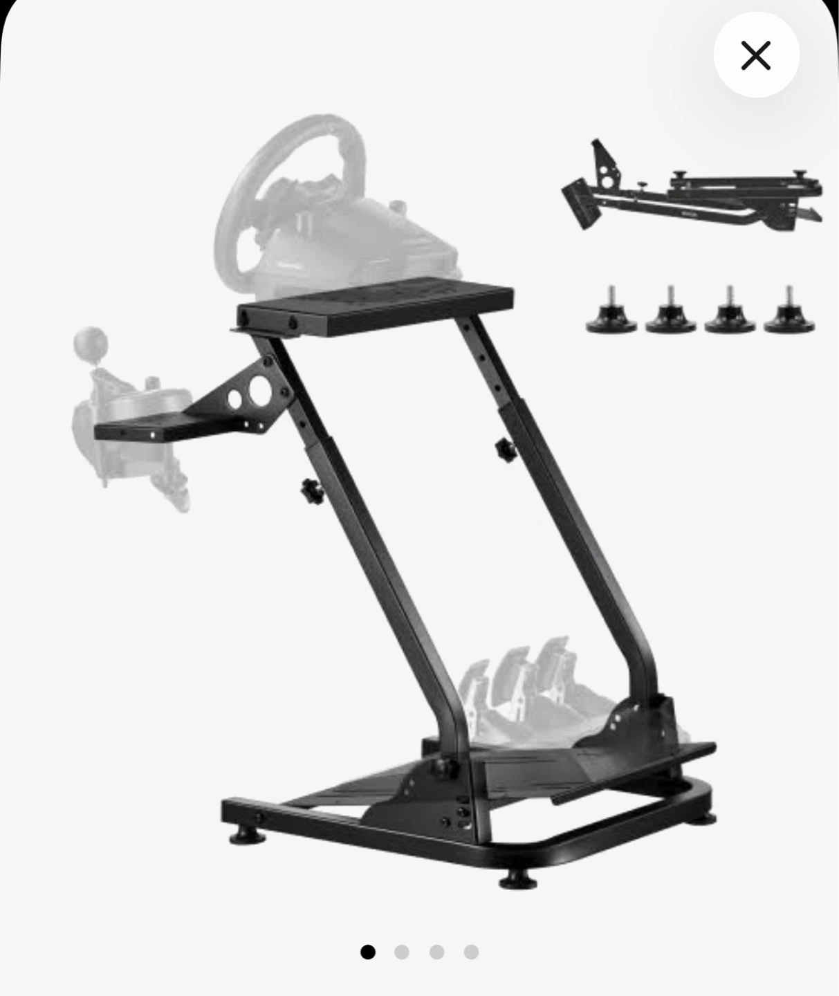 Adjustable Racing Wheel Stand - photo 3