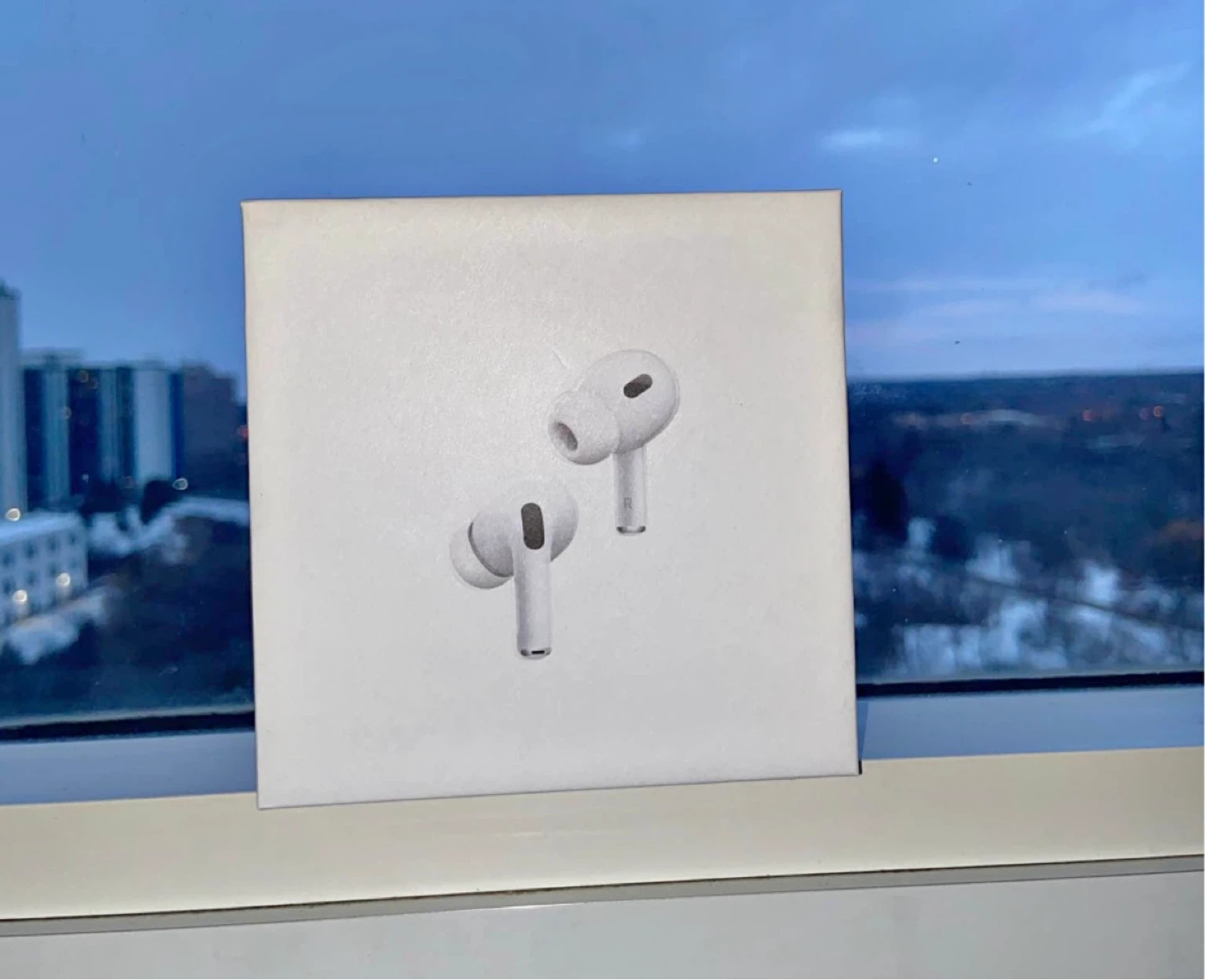 Empty box Apple AirPods Pro (2nd Gen) with MagSafe Charging Case