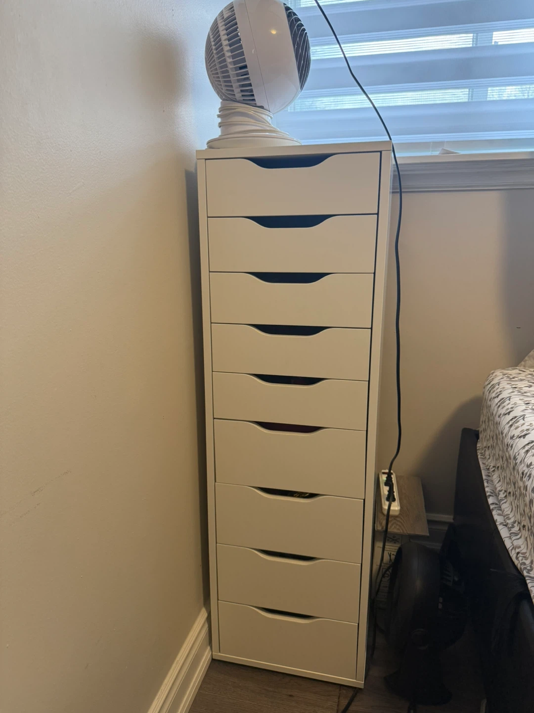 IKEA ALEX 9-Drawer Unit - White