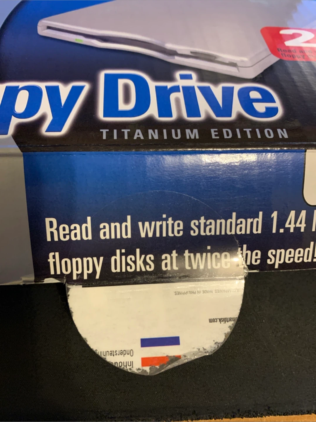 SmartDisk High-Speed 2x Floppy Drive Titanium Edition - photo 3