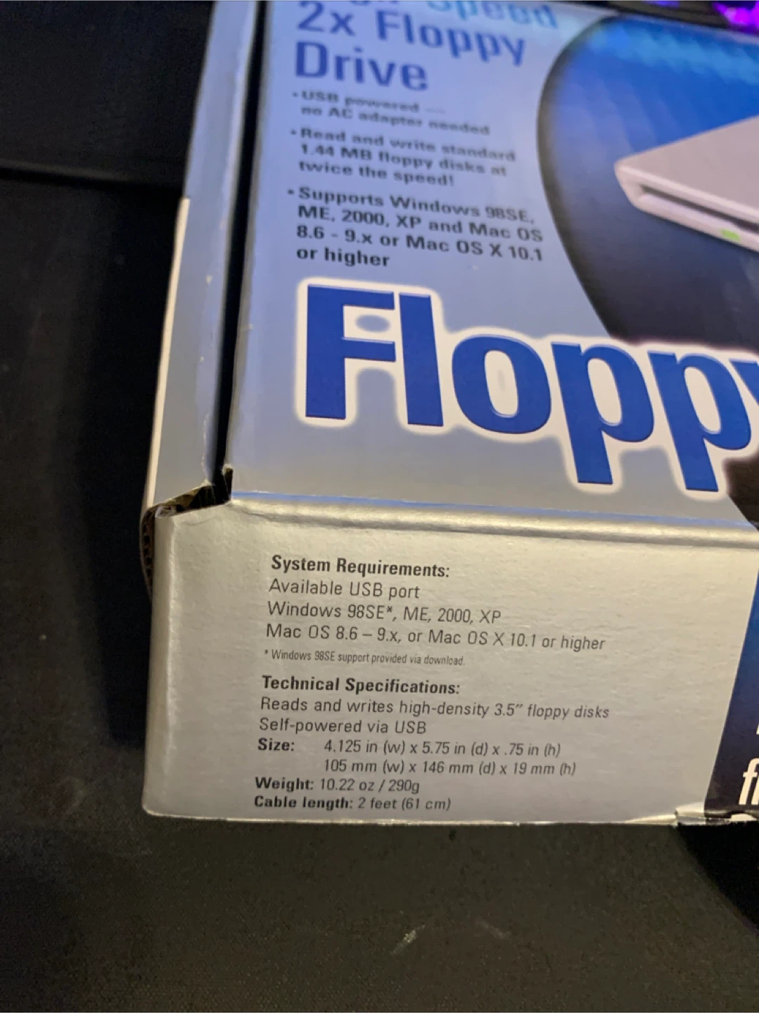 SmartDisk High-Speed 2x Floppy Drive Titanium Edition - photo 4