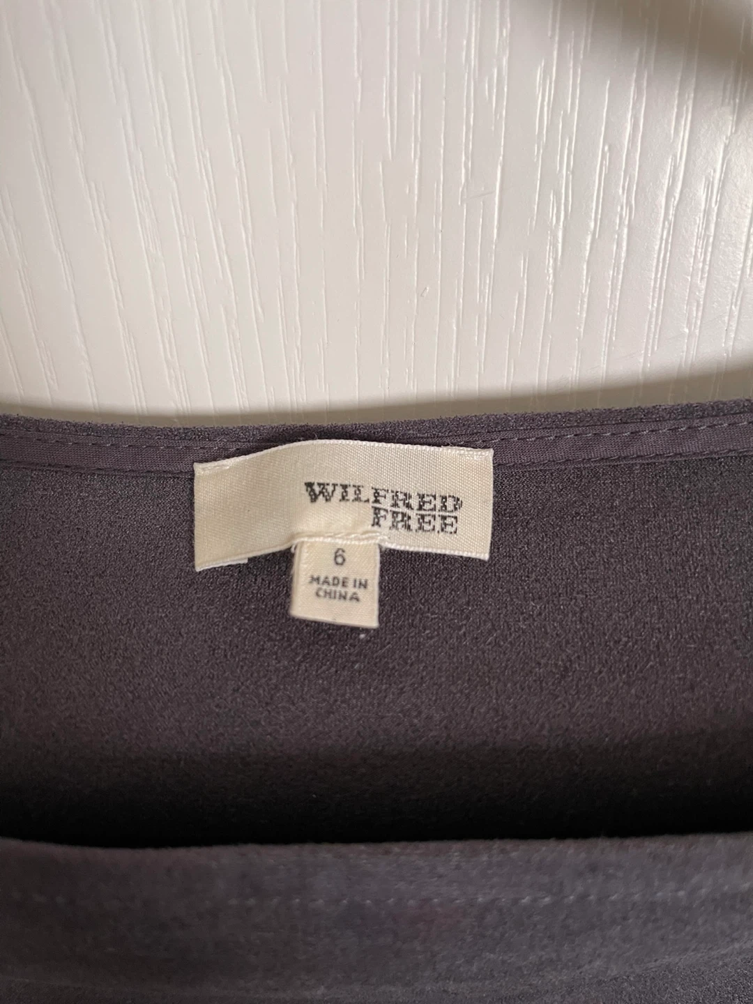 Aritzia Wilfred Grey Midi Dress Size 6