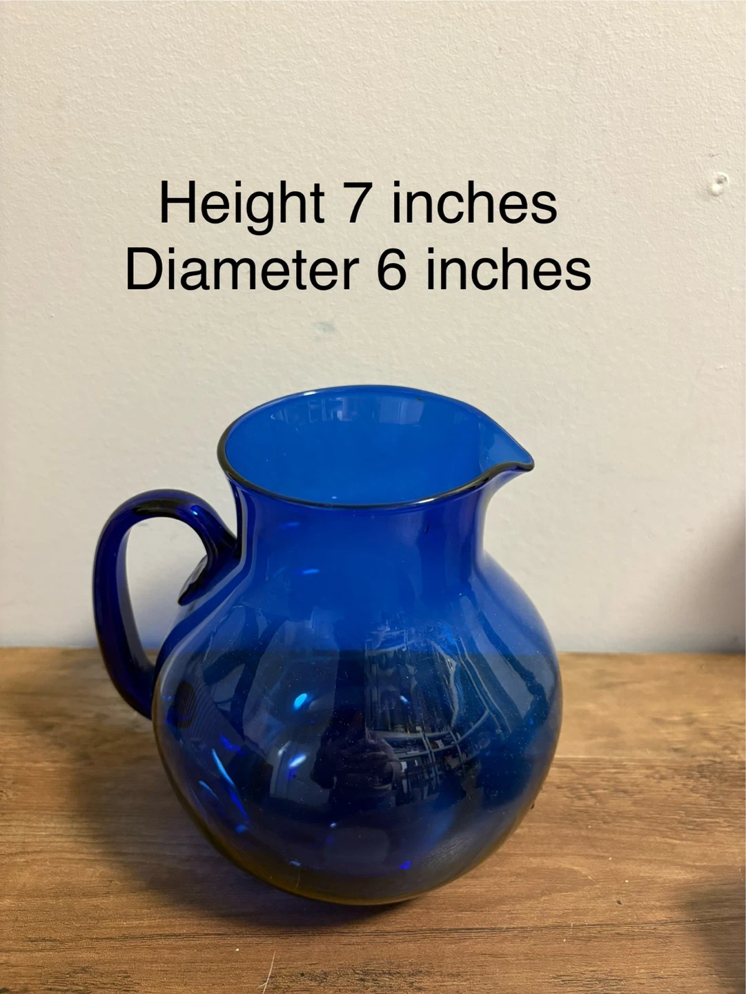 Cobalt Blue Glass Collection - Vase, Pitcher, Decanter & More - photo 3