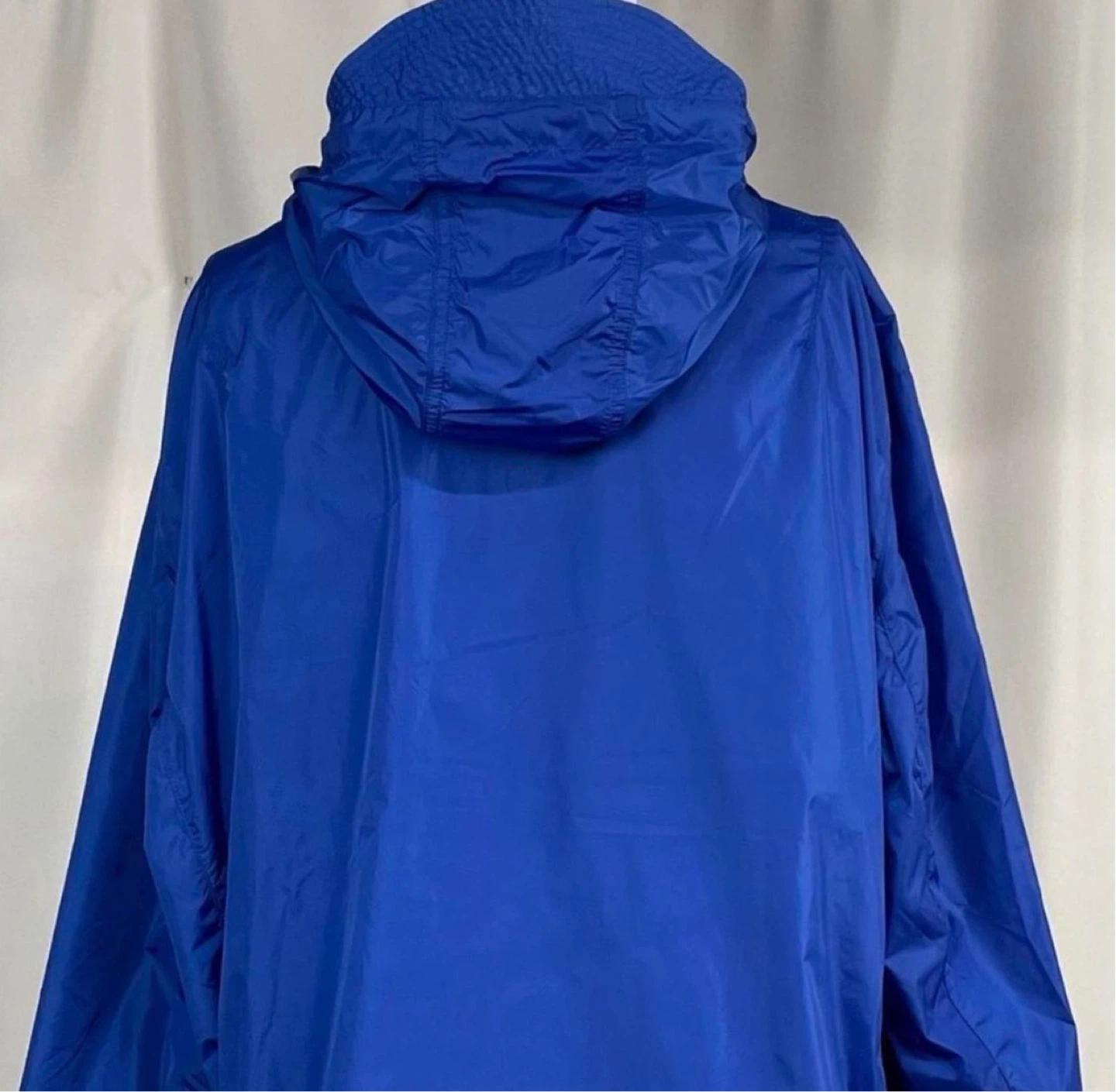 Polo Ralph Lauren Blue Windbreaker Jacket with Red Pony Logo - photo 3