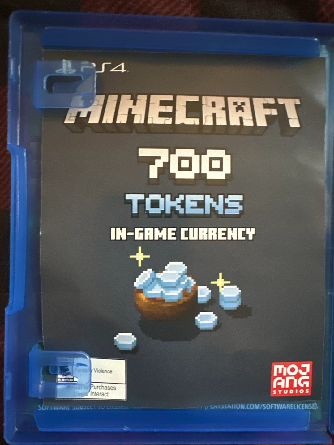 Minecraft PlayStation 4 Game with 700 Tokens - photo 4