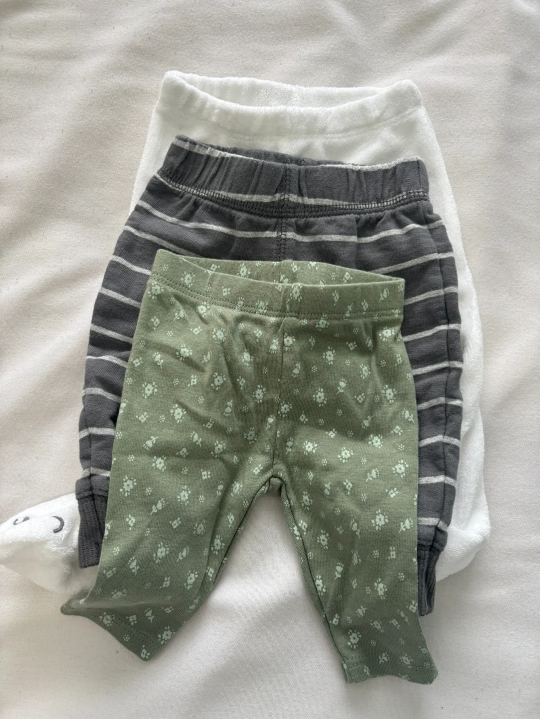 Carter's Newborn Baby Pants (3-Pack)