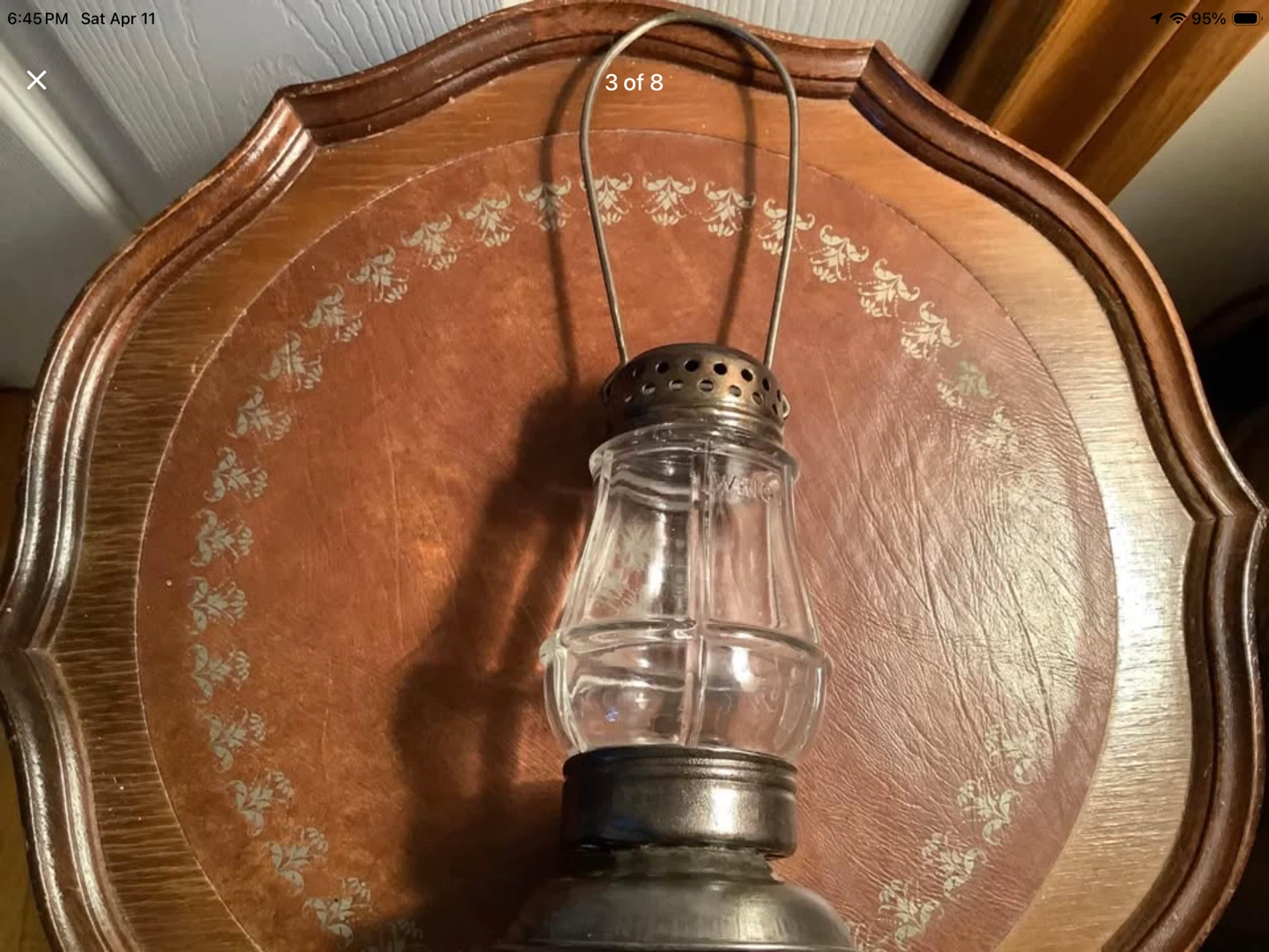 Antique 1875 Wrico Skater’s Lantern 🐞 - photo 5