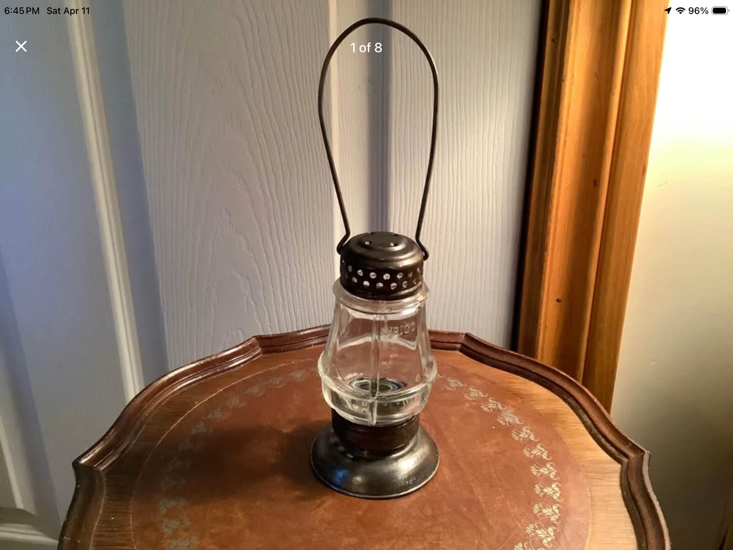 Antique 1875 Wrico Skater’s Lantern 🐞