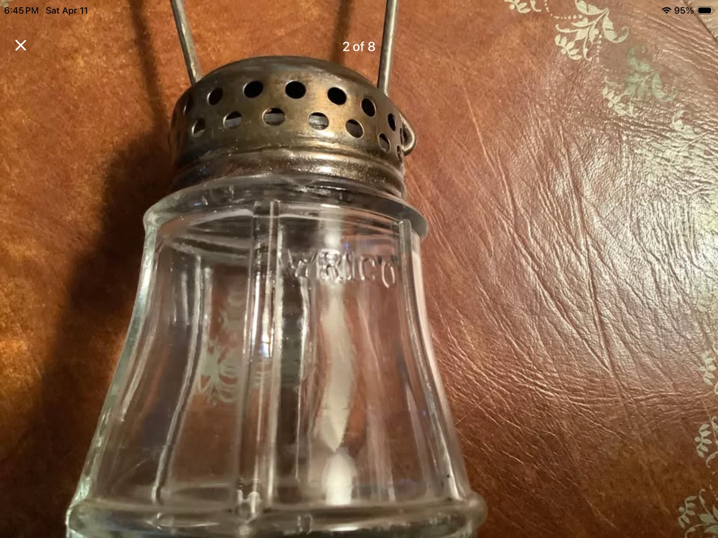 Antique 1875 Wrico Skater’s Lantern 🐞 - photo 2