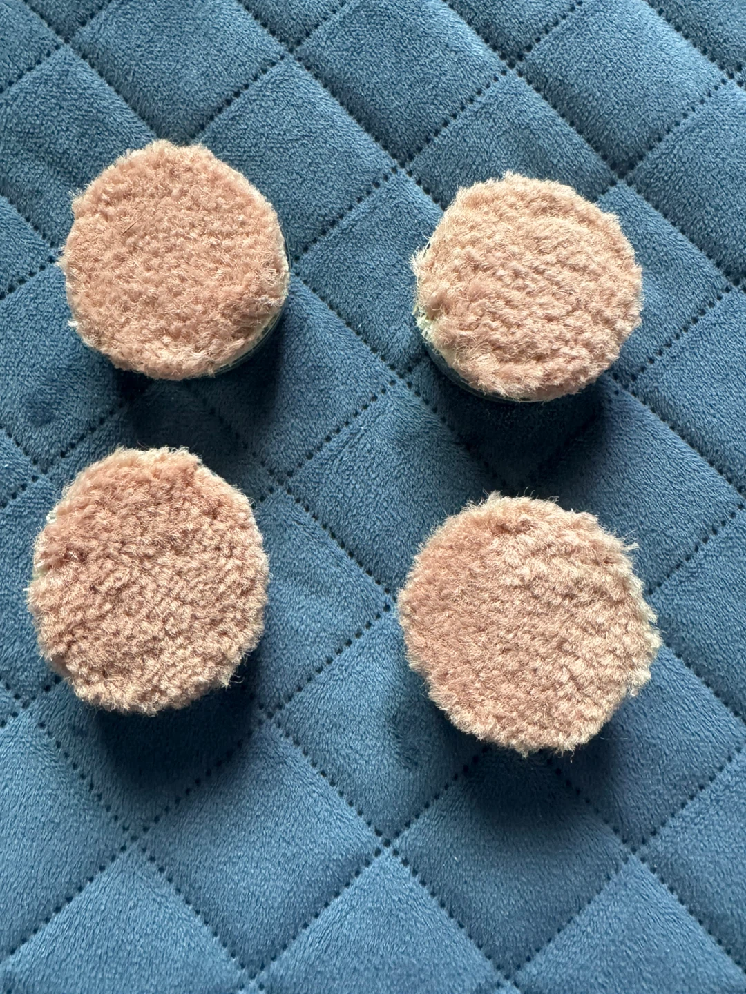 Furniture Glass Coasters with Felt Bottoms - Set of 4 - photo 2