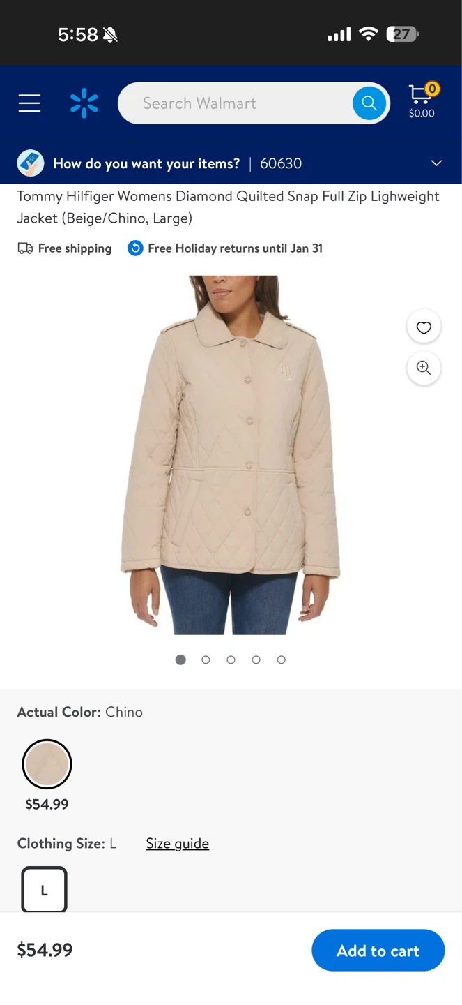Tommy Hilfiger Quilted Jacket - photo 3