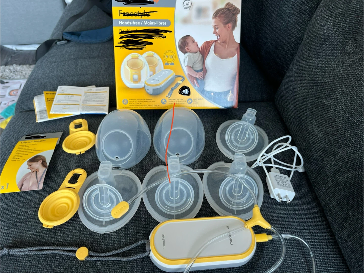 NEW - Medela Freestyle Hands-Free Double Electric Breast Pump