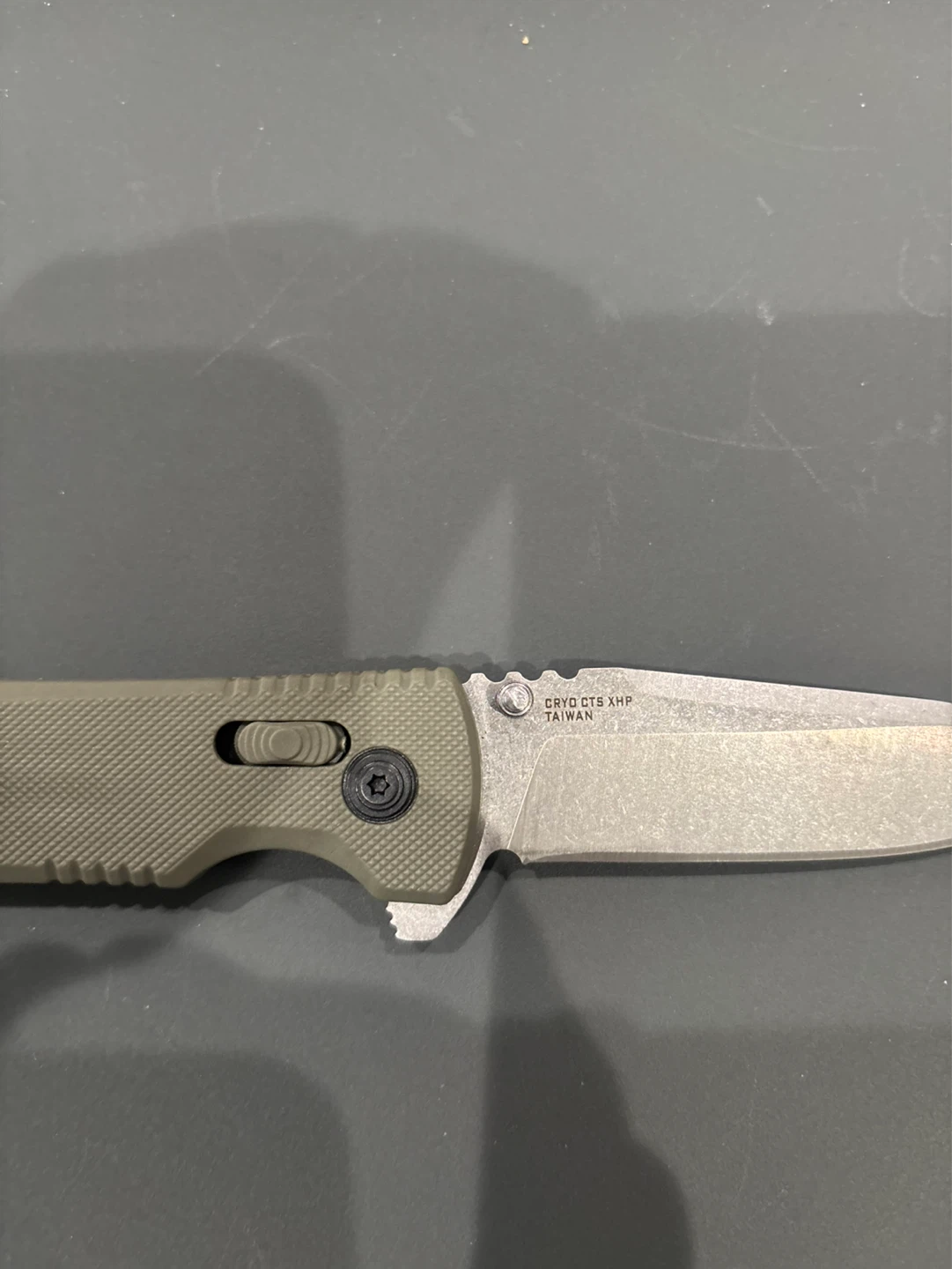 SOG Pentagon XR Folding Knife - Green - photo 5