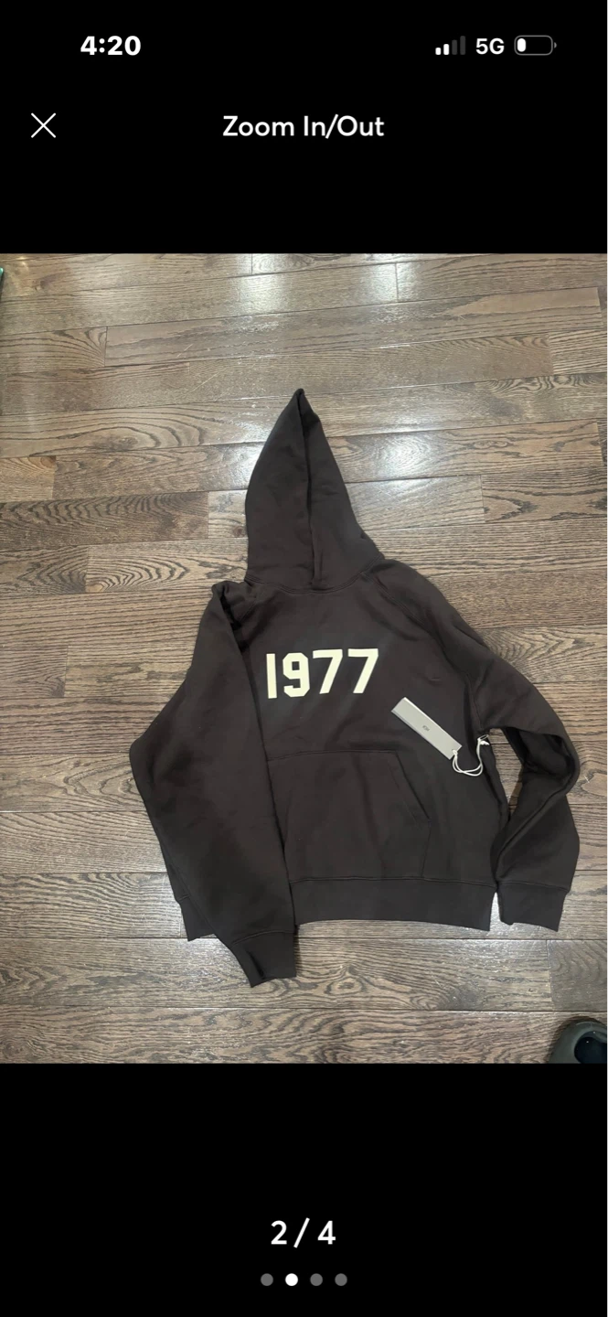 Fear of God Essentials 1977 Hoodie - Size S