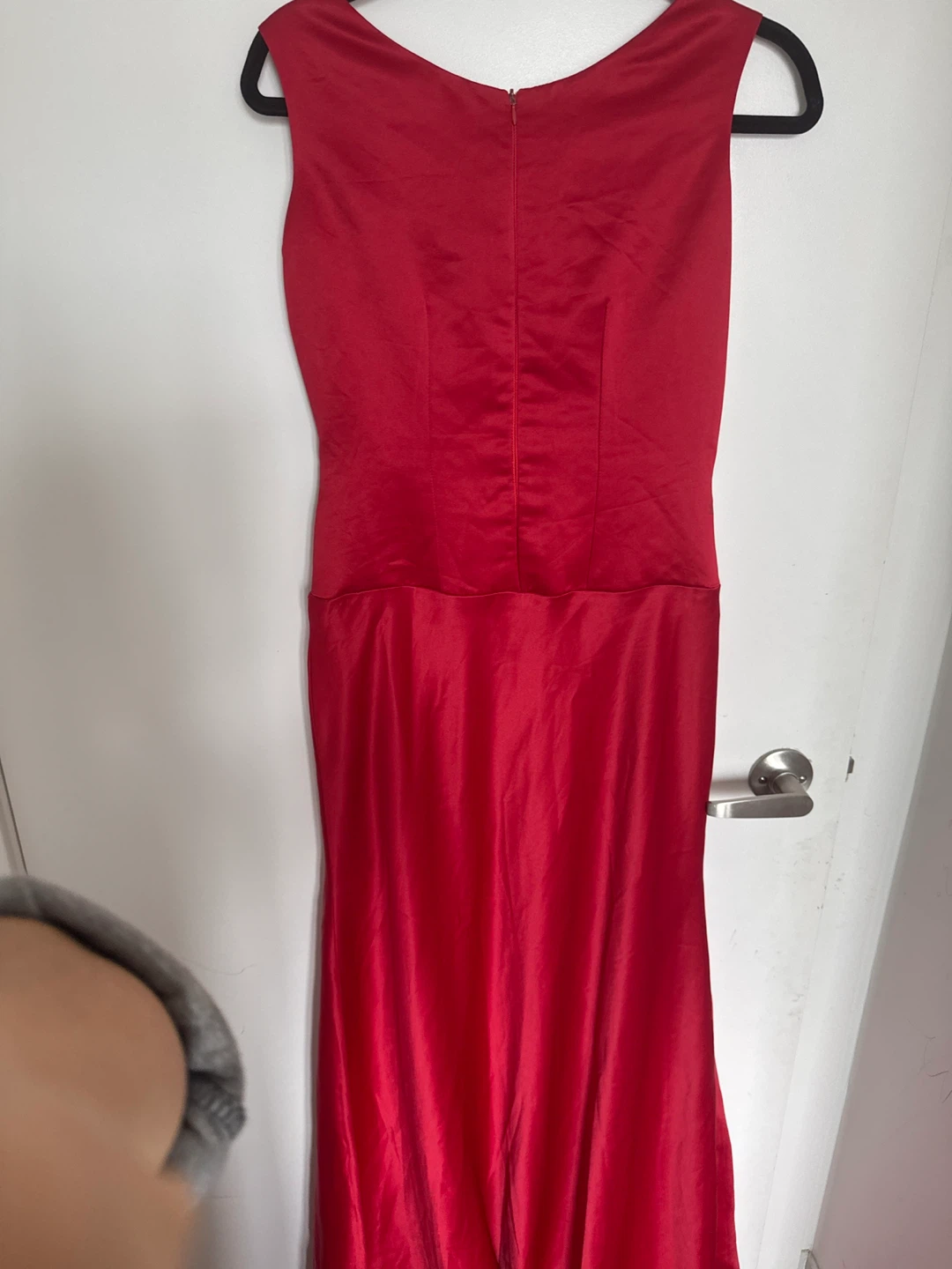 Red Beaded Formal Gown - photo 4