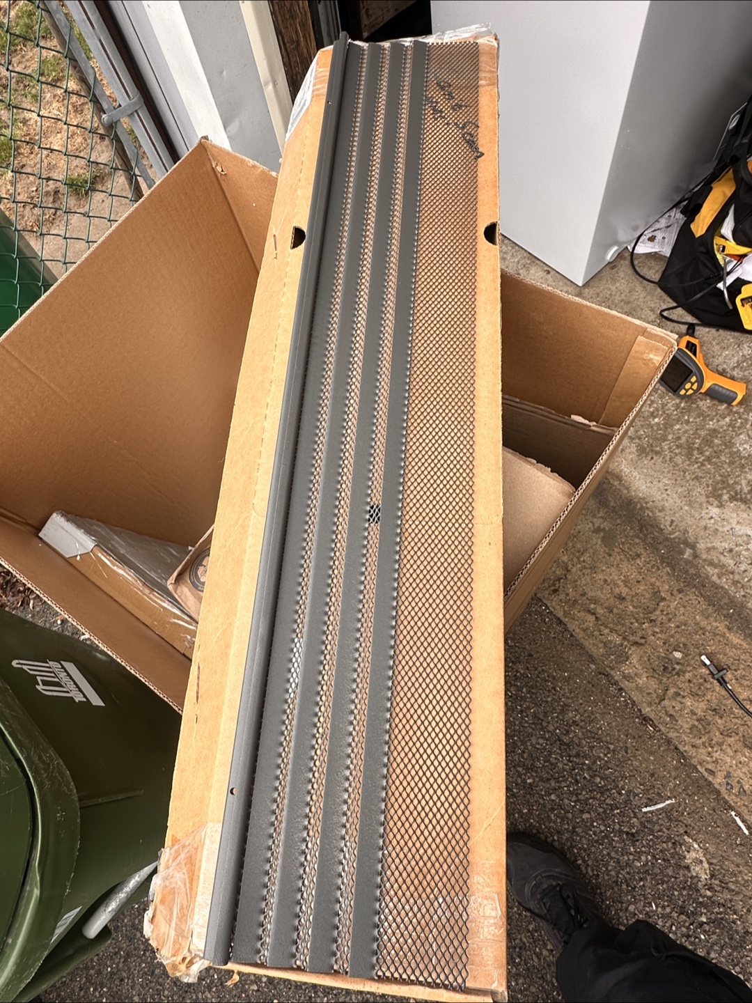 Amerimax Hoover Dam Heavy-Duty Gutter Guard - Gray