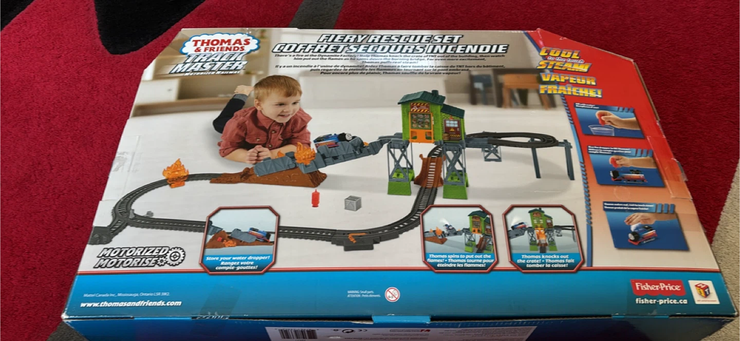 Thomas the Train Track Master Fiery Rescue Set - photo 2