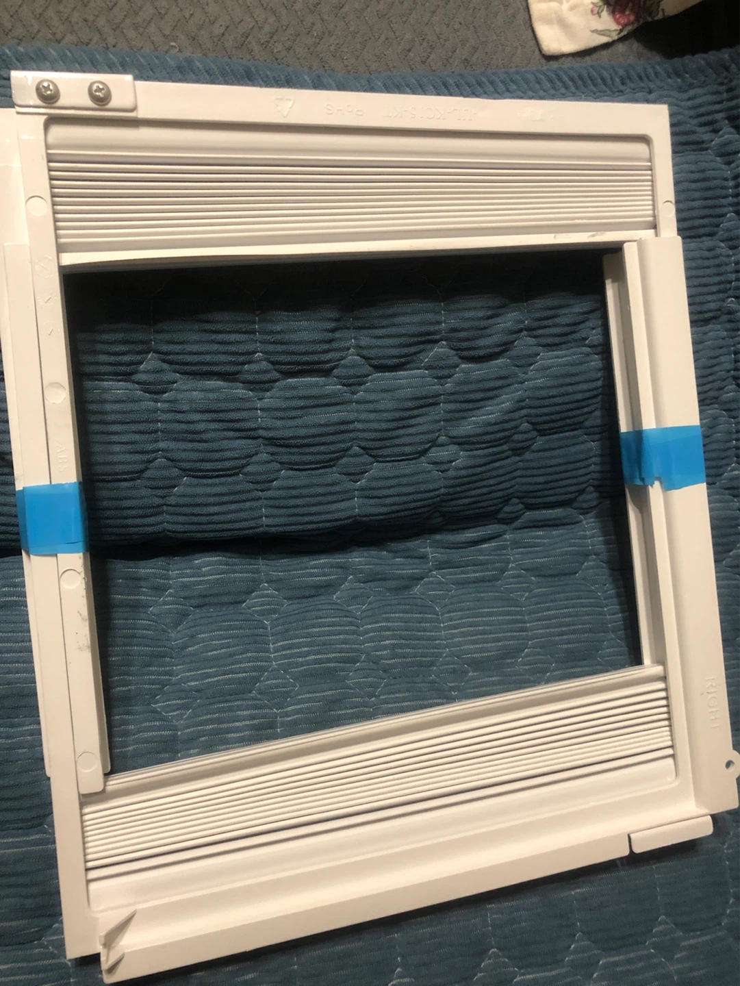 New- Window Air Conditioner Frame Kit with Side Panels - photo 2