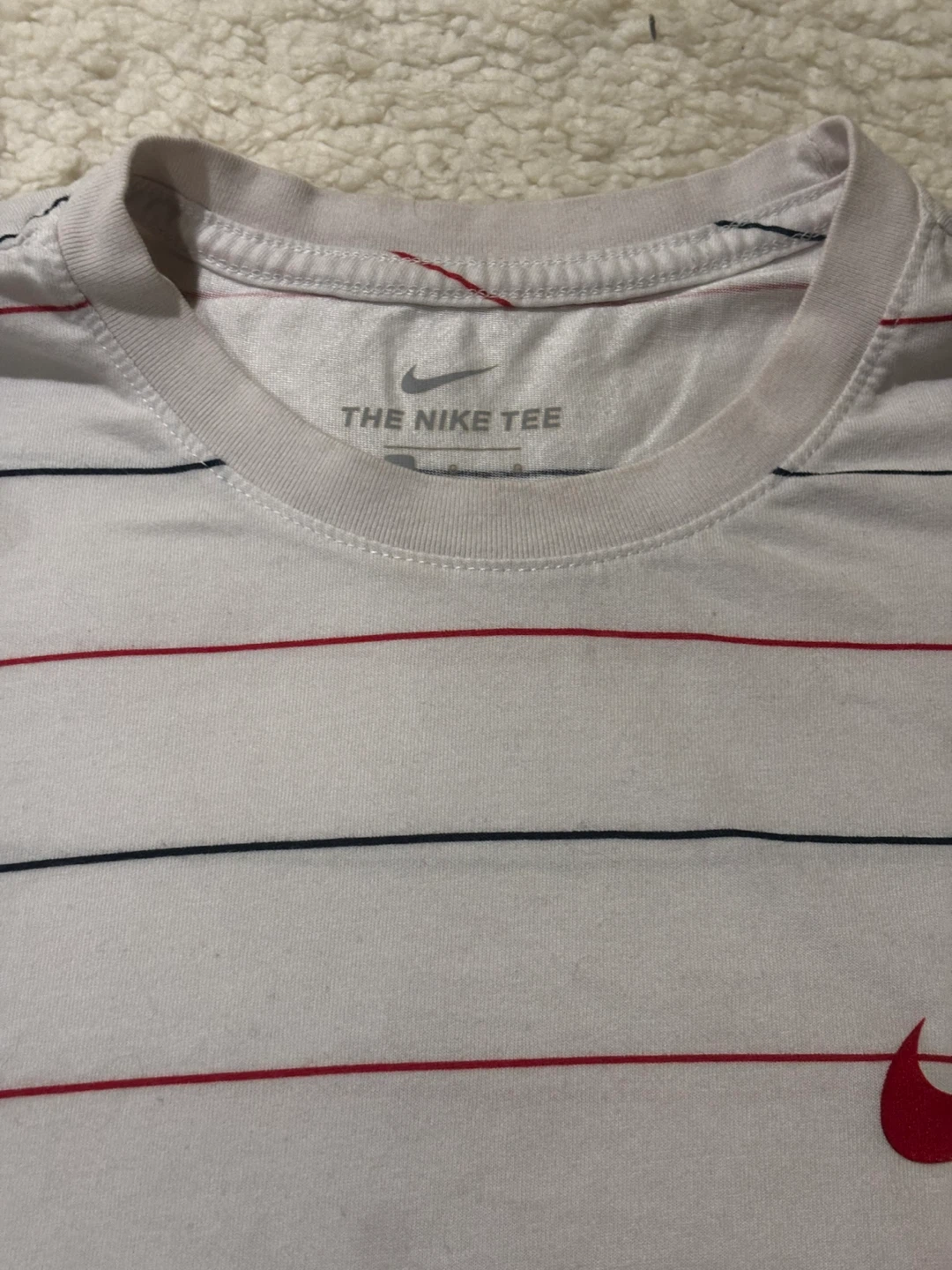 Nike "The Nike Tee" USA Striped T-Shirt - Large - photo 2