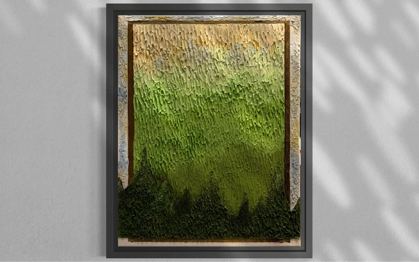 Original Textured Landscape Painting
