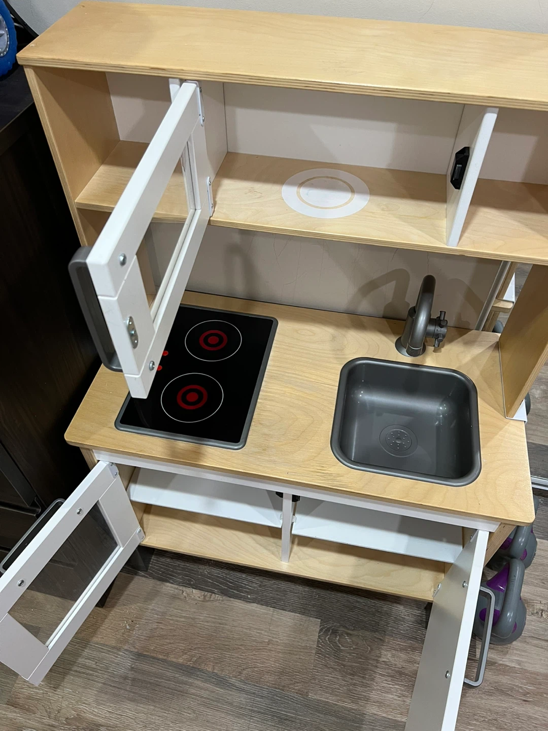 Kids Wooden Play Kitchen - photo 3