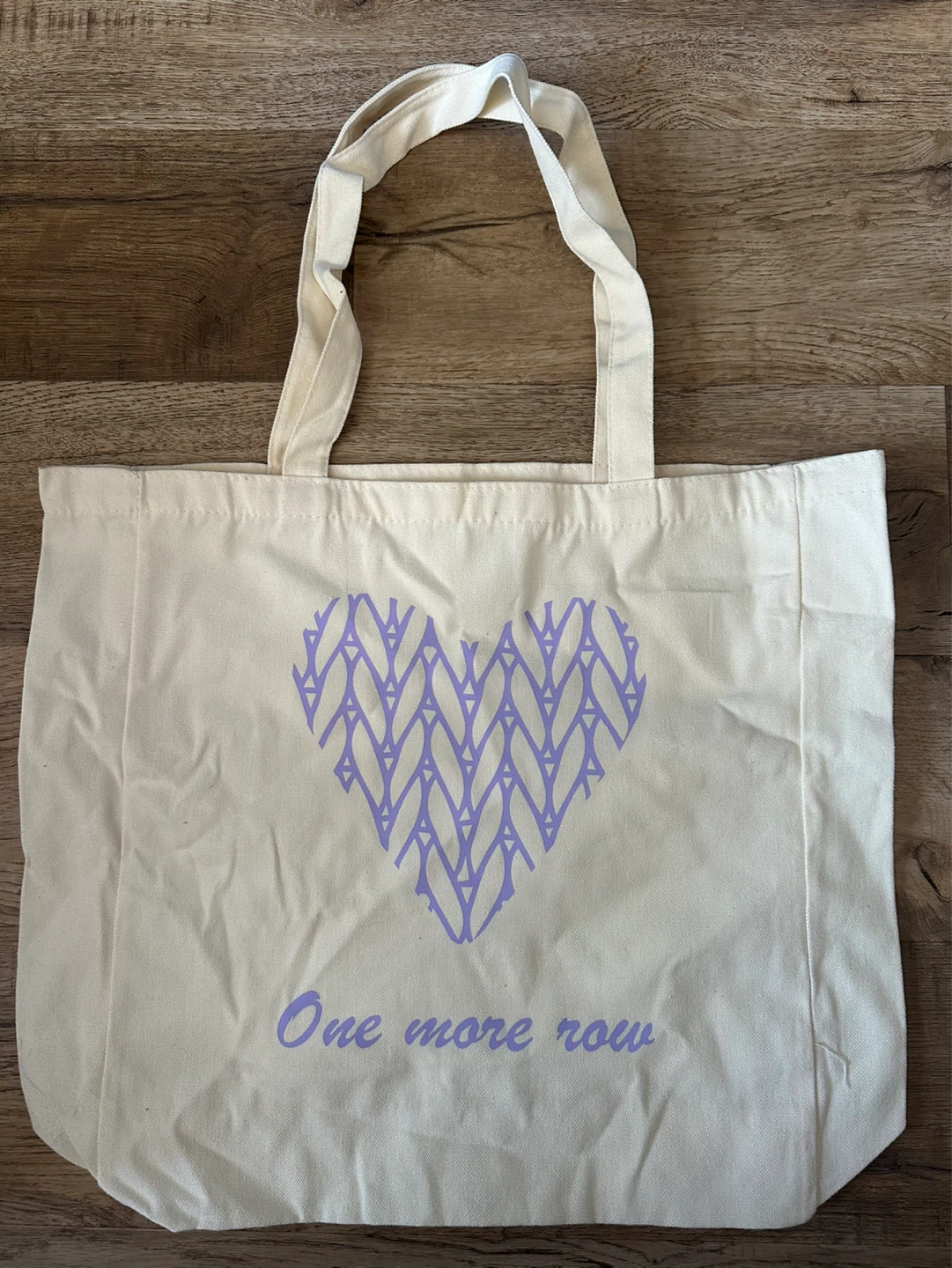 Knitting themed Canvas Tote Bag