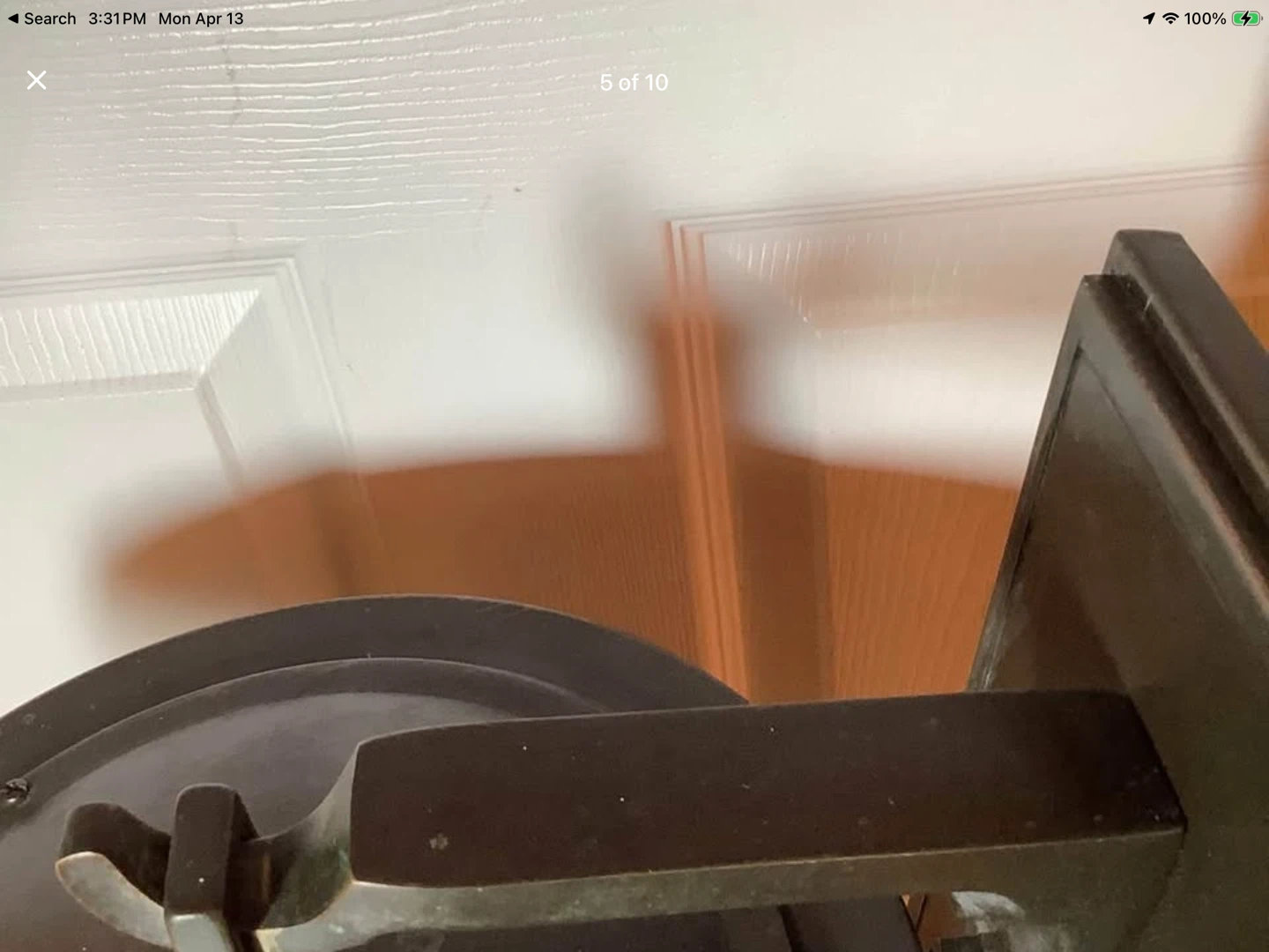 Lg 4 Panel Caramel Slag Glass Indoor/Outdoor Wall Lantern/Lamp 🐞 - photo 4