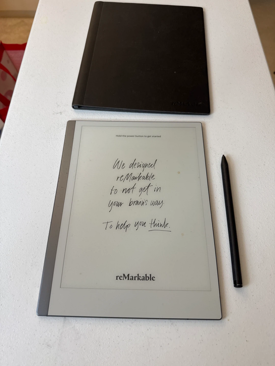 reMarkable 2 Paper Tablet with Stylus and cover - photo 4