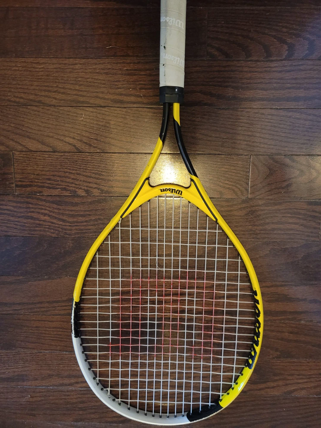 Wilson Yellow Tennis Racquet