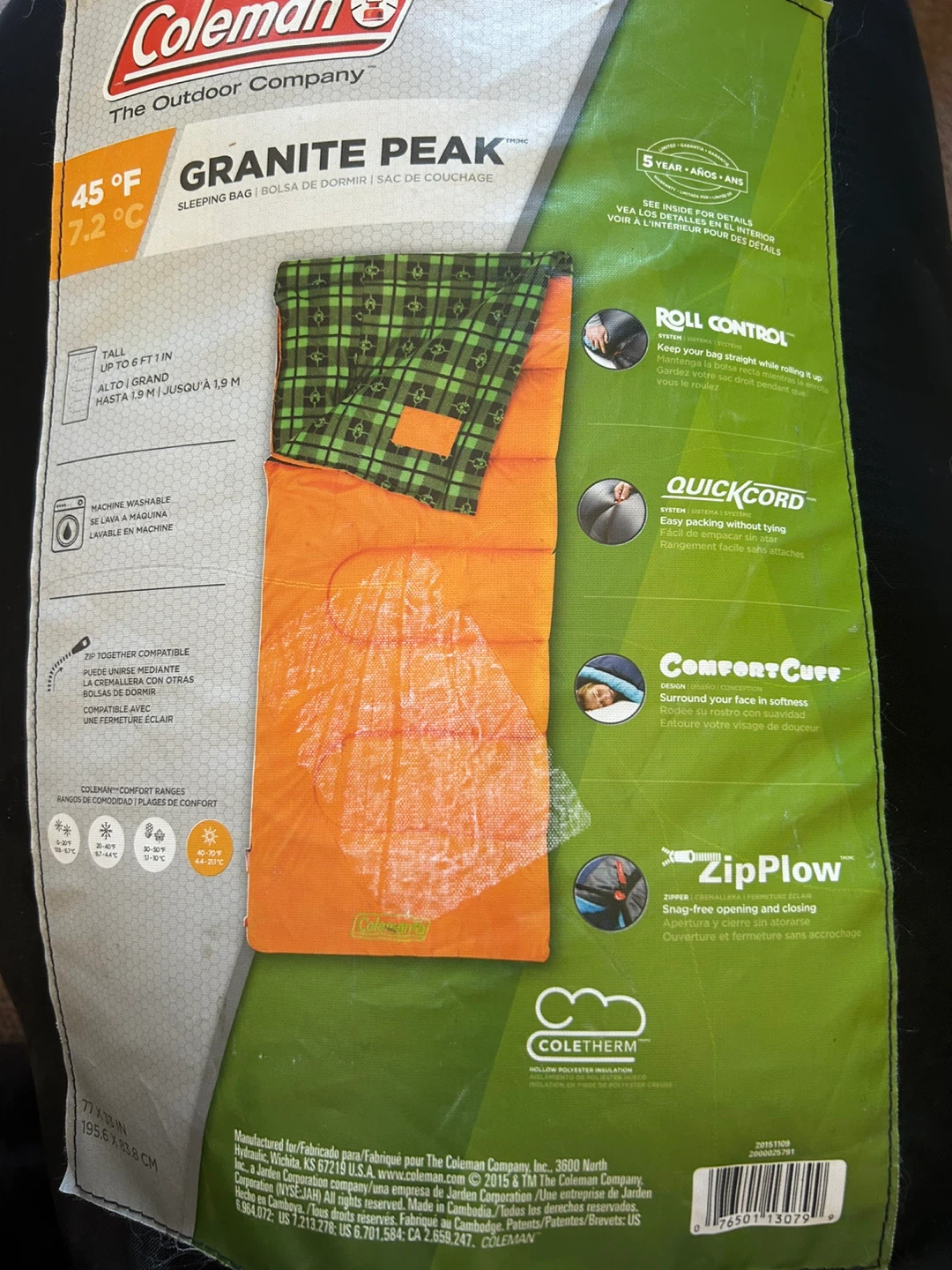 Coleman Granite Peak Sleeping Bag