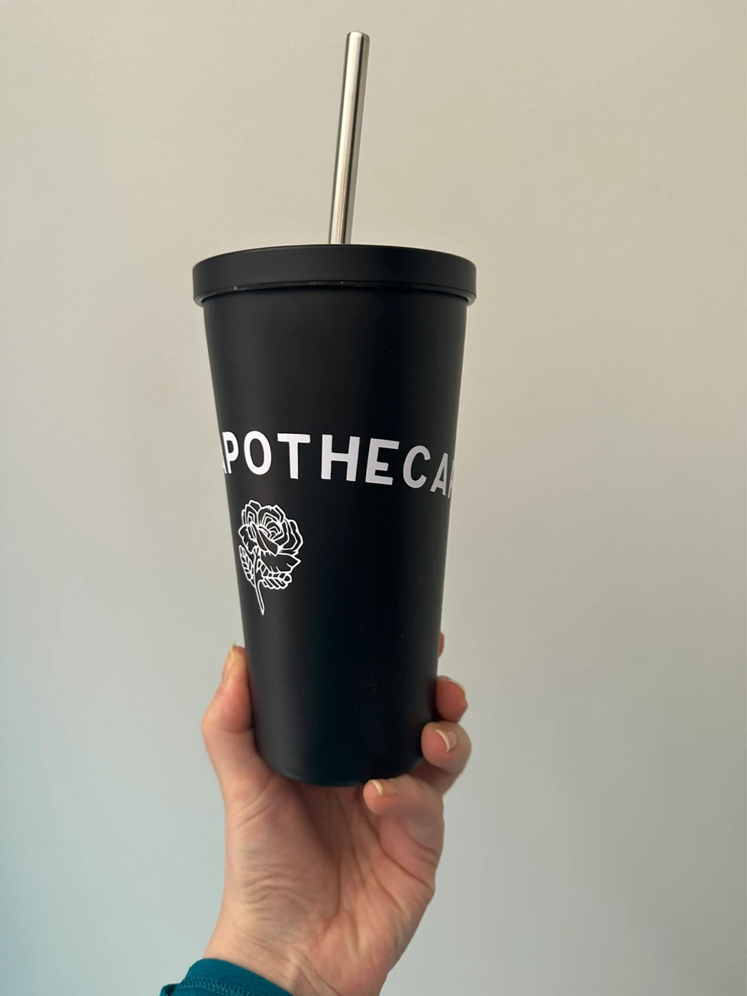 Rose Apothecary Tumbler with Straw - photo 2