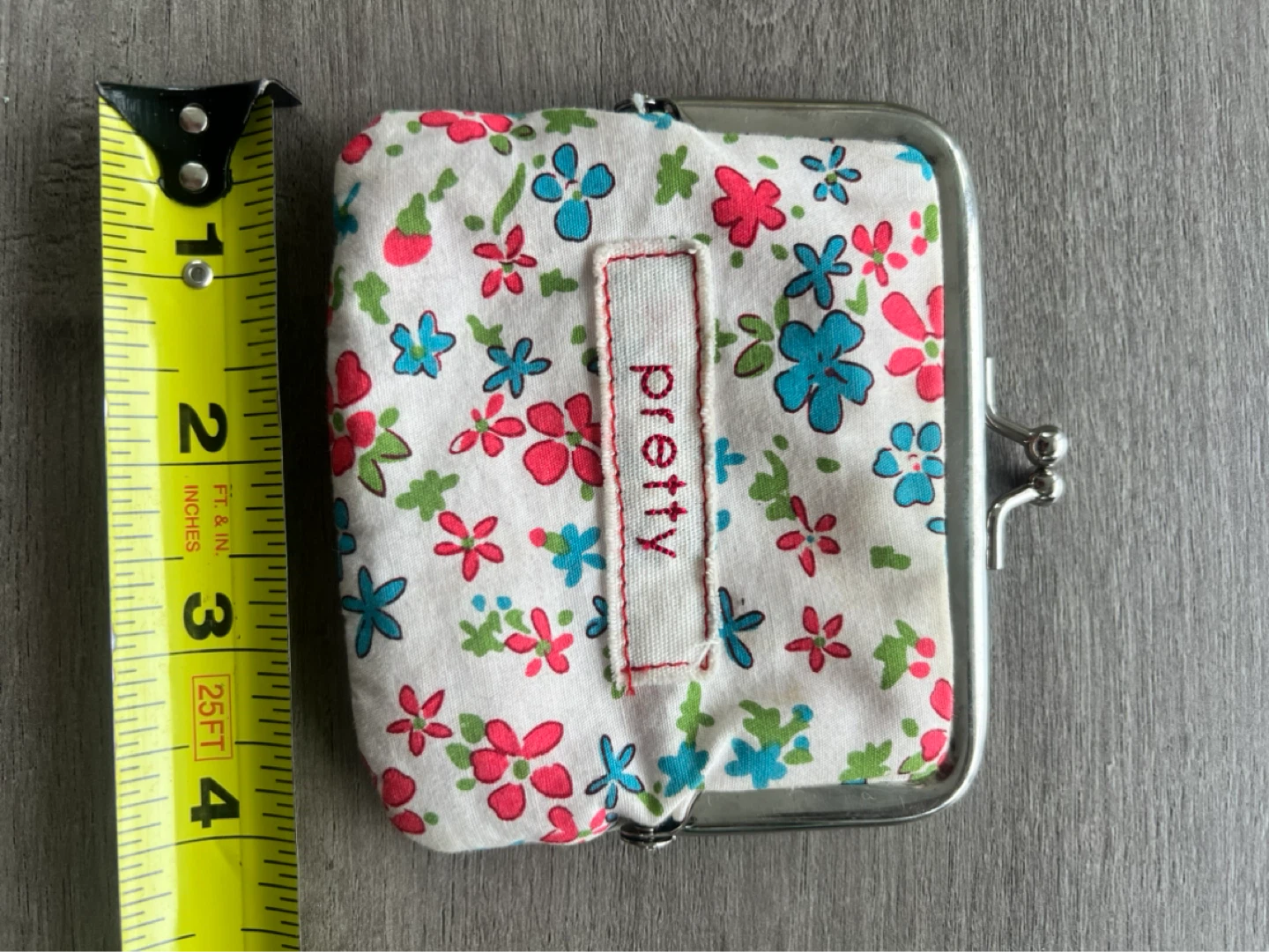 Small Floral Coin Purse Wallet - photo 4