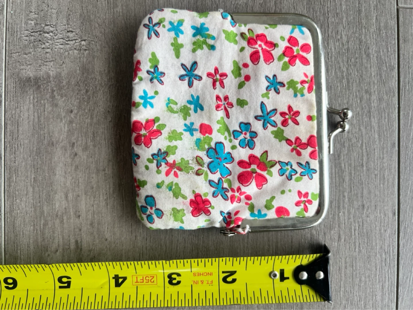 Small Floral Coin Purse Wallet - photo 5