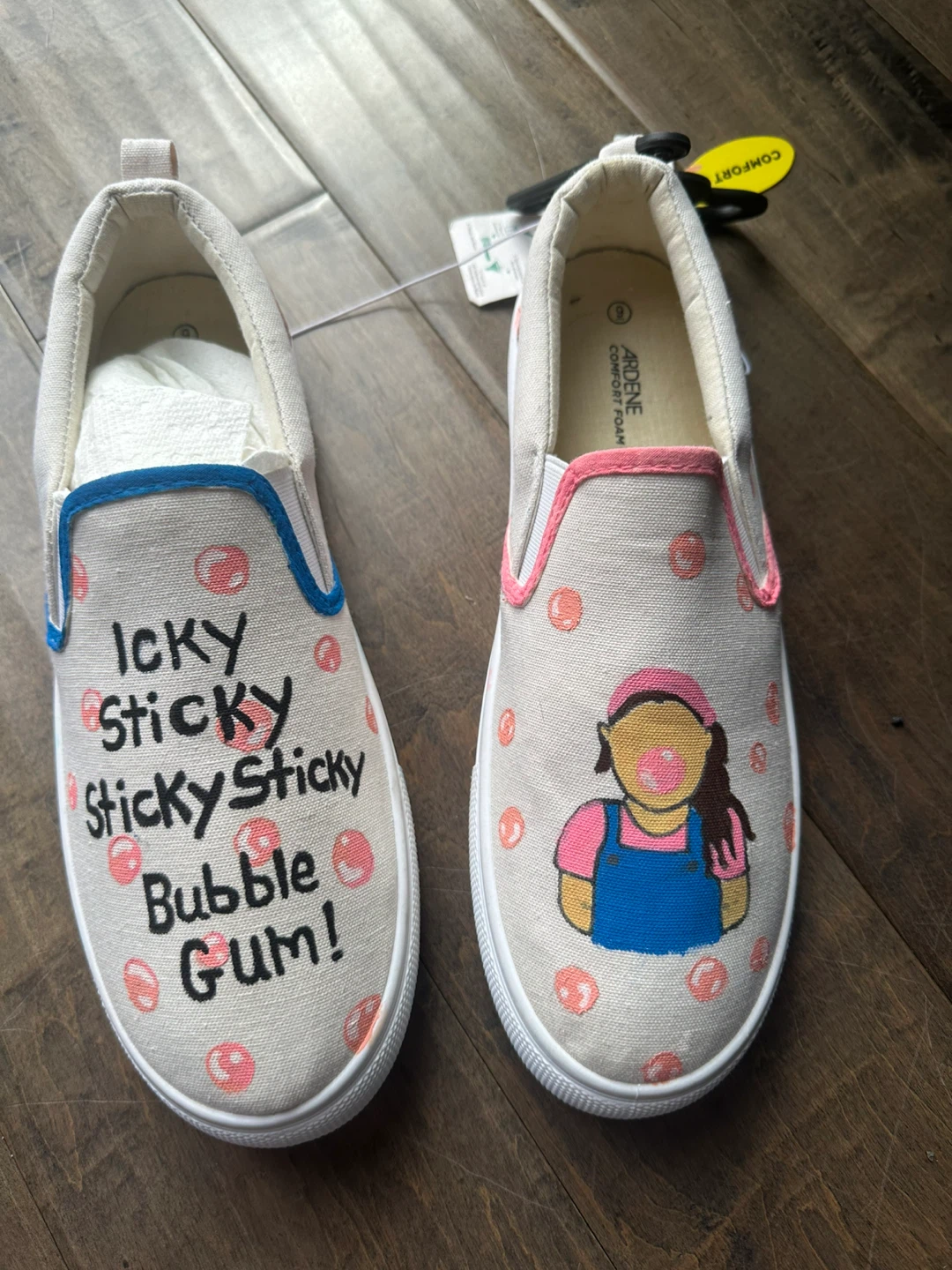 Children's "Icky Sticky Bubble Gum" Slip-On Shoes - photo 2