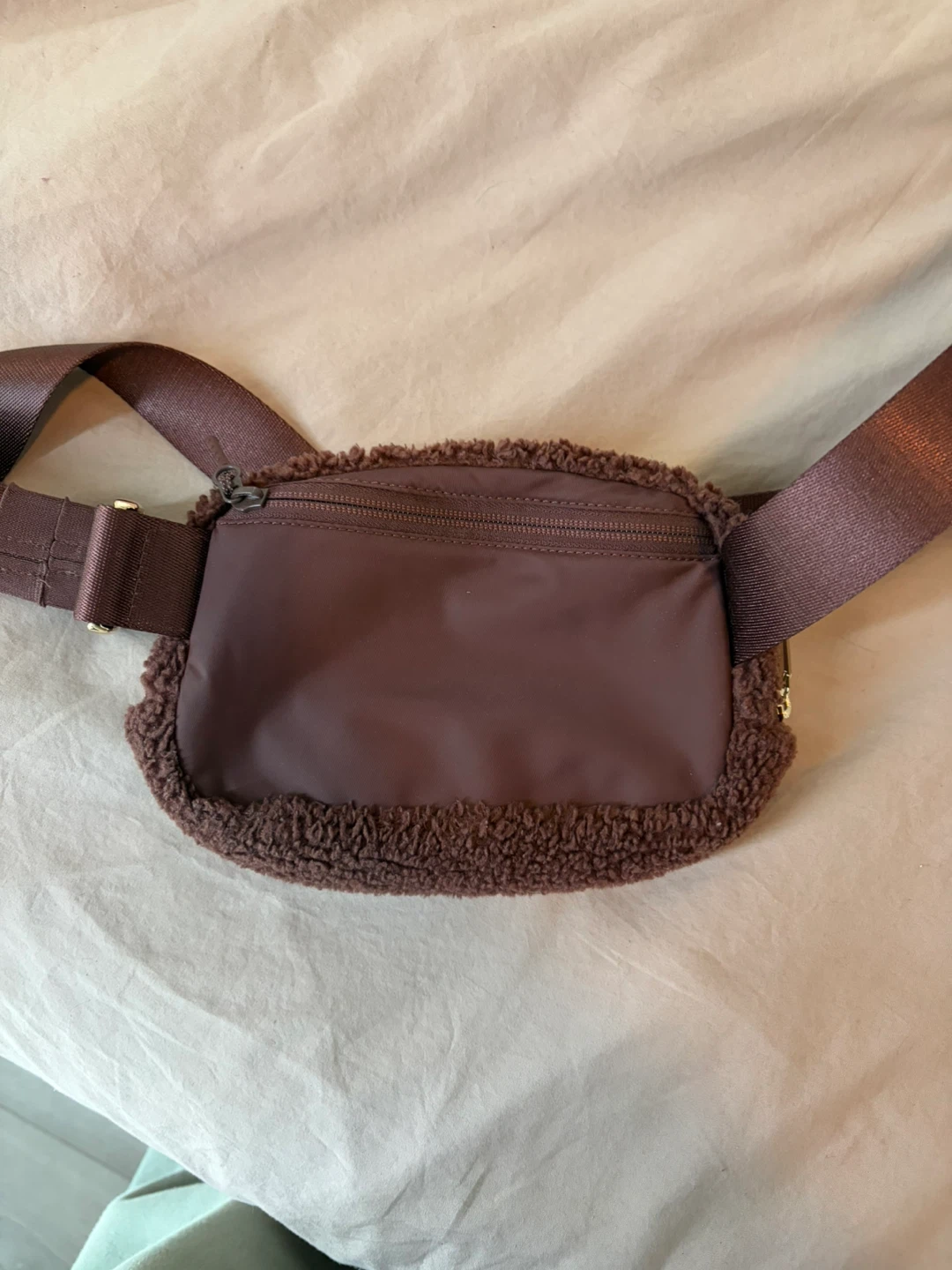Lululemon Everywhere Fleece Belt Bag - Dark Brown - photo 2