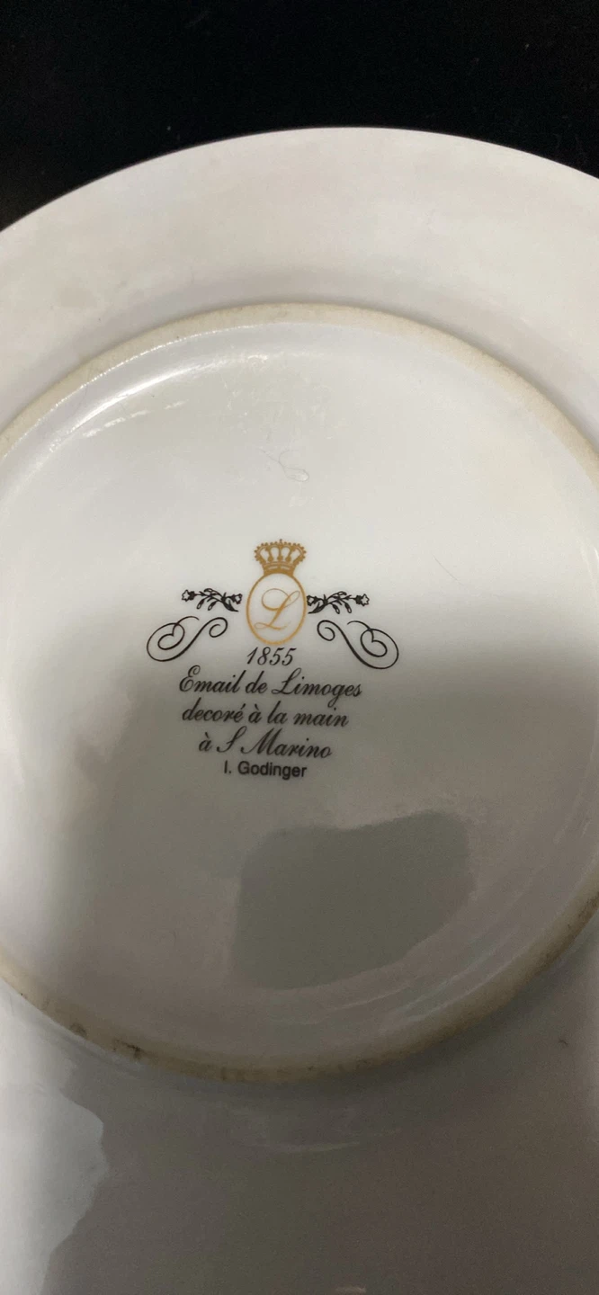 Godinger Limoges Mars Decorative Plate - photo 3