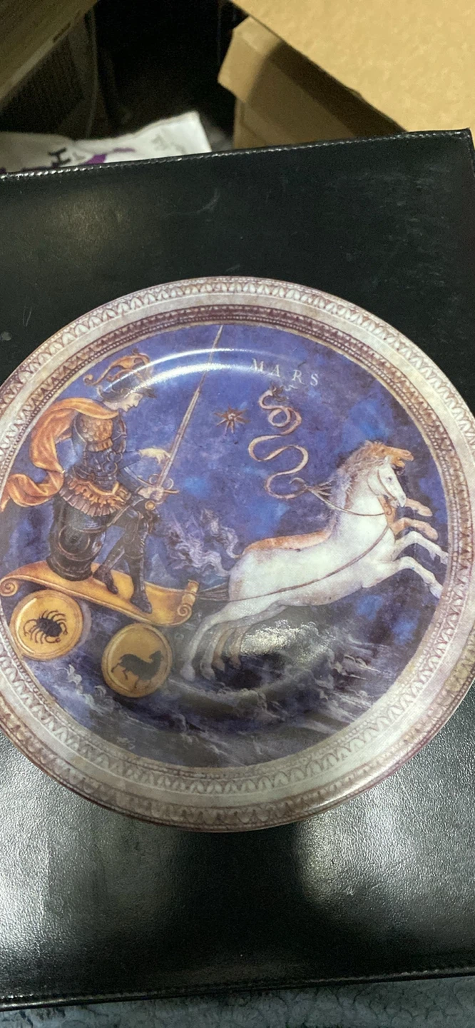 Godinger Limoges Mars Decorative Plate