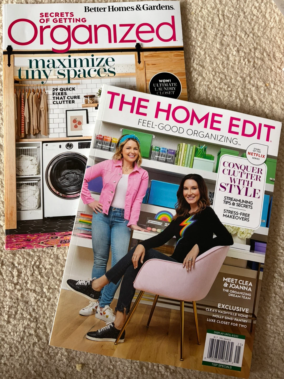Organizing magazines