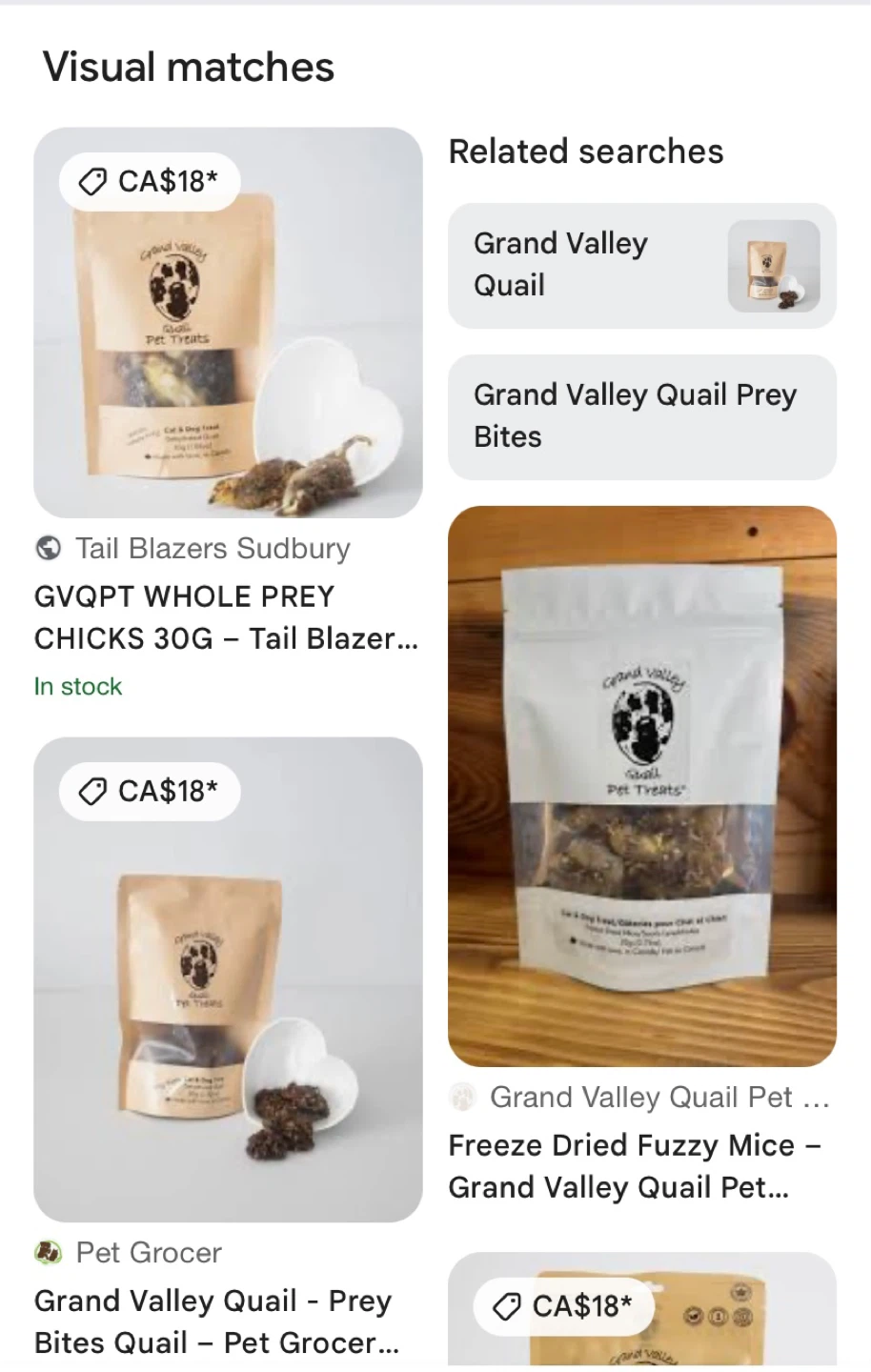 ‼️ MUST GO‼️Grand Valley Quail Pet Treats - Cat & Dog Treats - photo 3