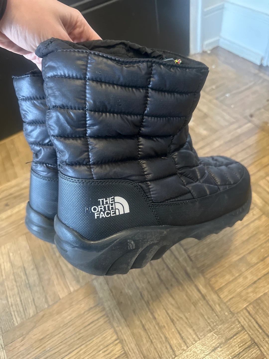 The North Face Black Quilted Boots - Men's US 10 - photo 2